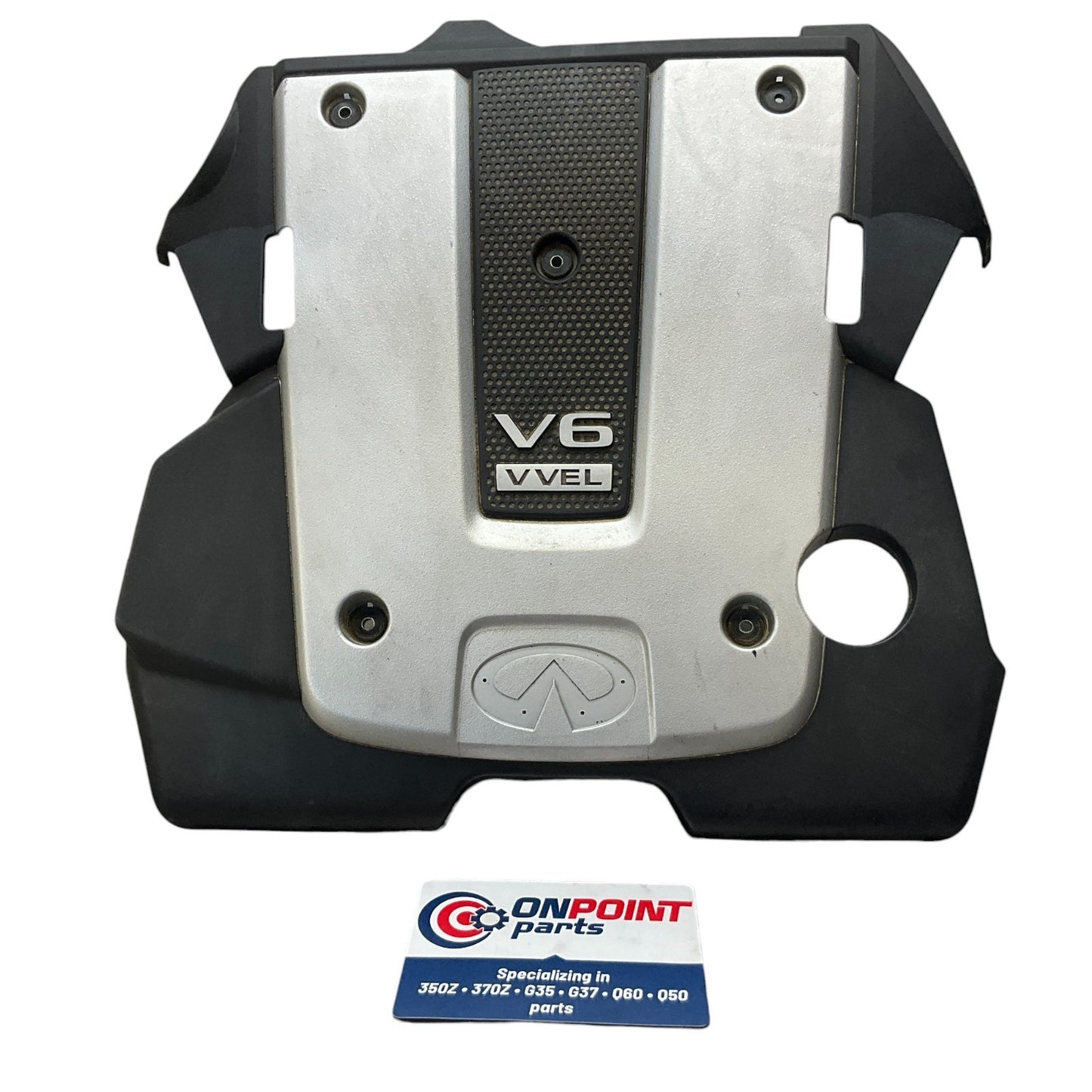 08-14 G35 G37 Q50 Q60 Front Engine Cover Trim 14041Ey01A Oem Fjg - On Point Parts Inc