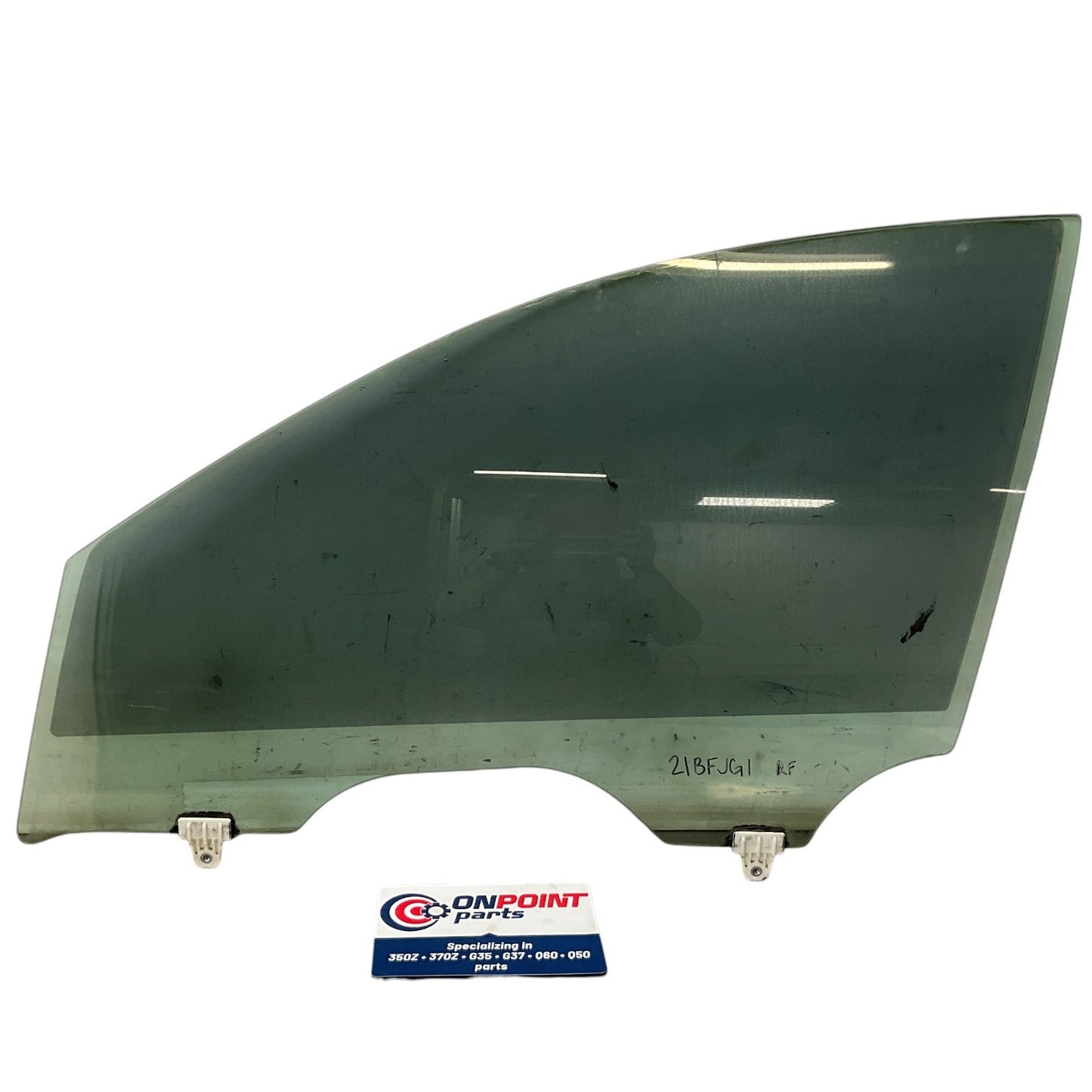 10-13 G37 Sedan Front Driver Sedan Window Glass 803011Nf0A Oem Fjg - On Point Parts Inc
