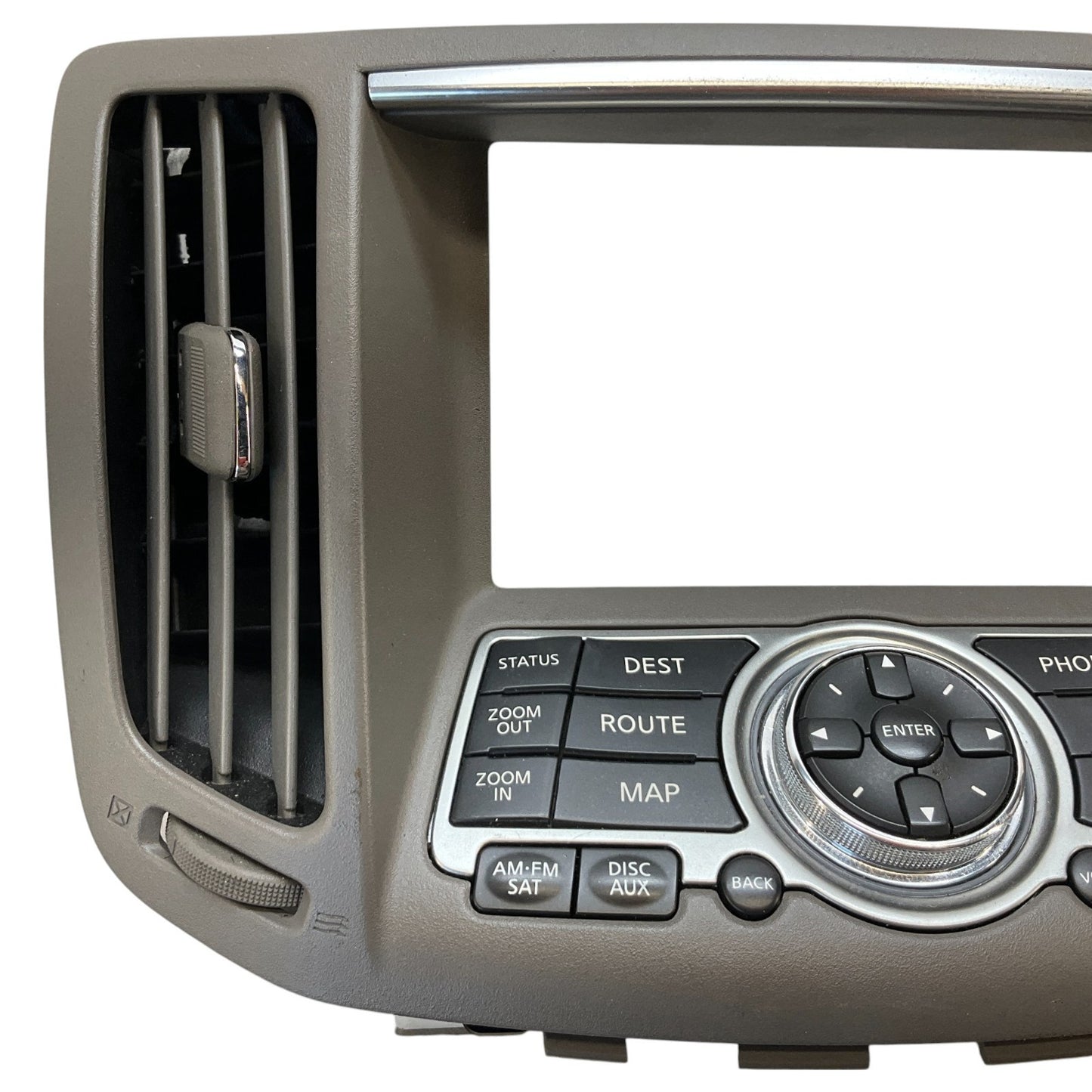 09-15 G37 Q60 Front Center Dash Media Screen Bezel Trim 68270Jk00C Oem Fjg - On Point Parts Inc