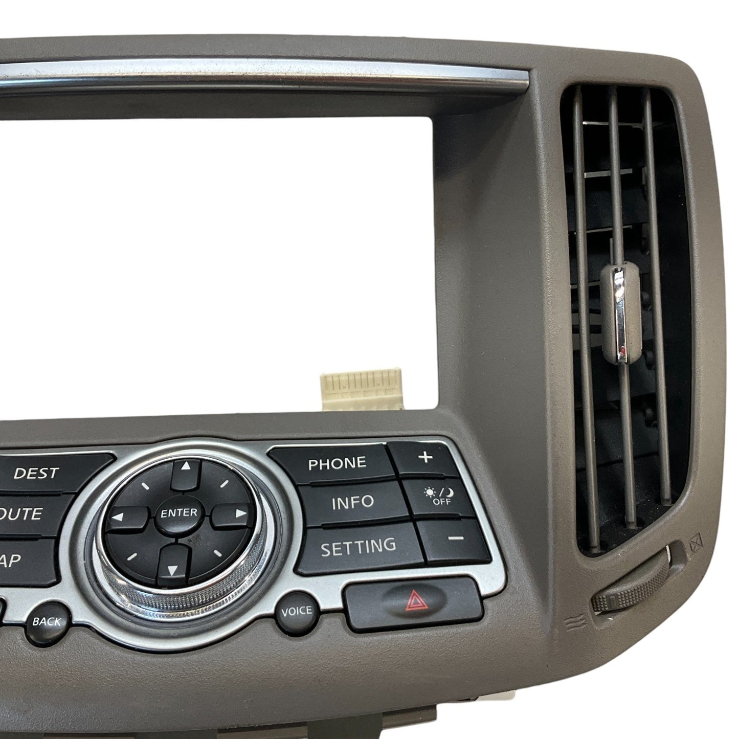 09-15 G37 Q60 Front Center Dash Media Screen Bezel Trim 68270Jk00C Oem Fjg - On Point Parts Inc