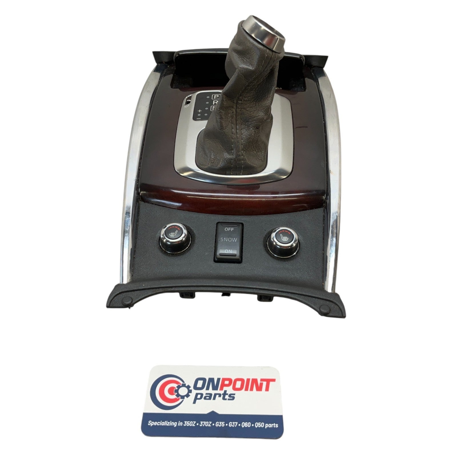 09-15 G37 Q60 Front Sedan Automatic Shifter Bezel Trim 969411Ng8C Oem Fjg - On Point Parts Inc