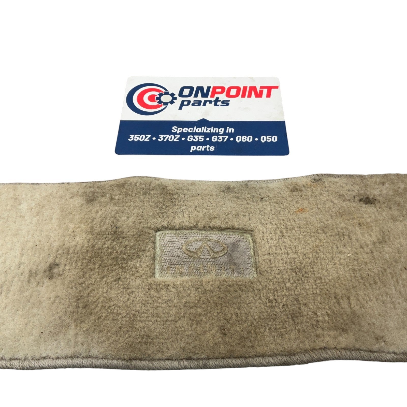 09-13 G37 Rear Sedan Interior Floor Carpet Oem Fjg - On Point Parts Inc