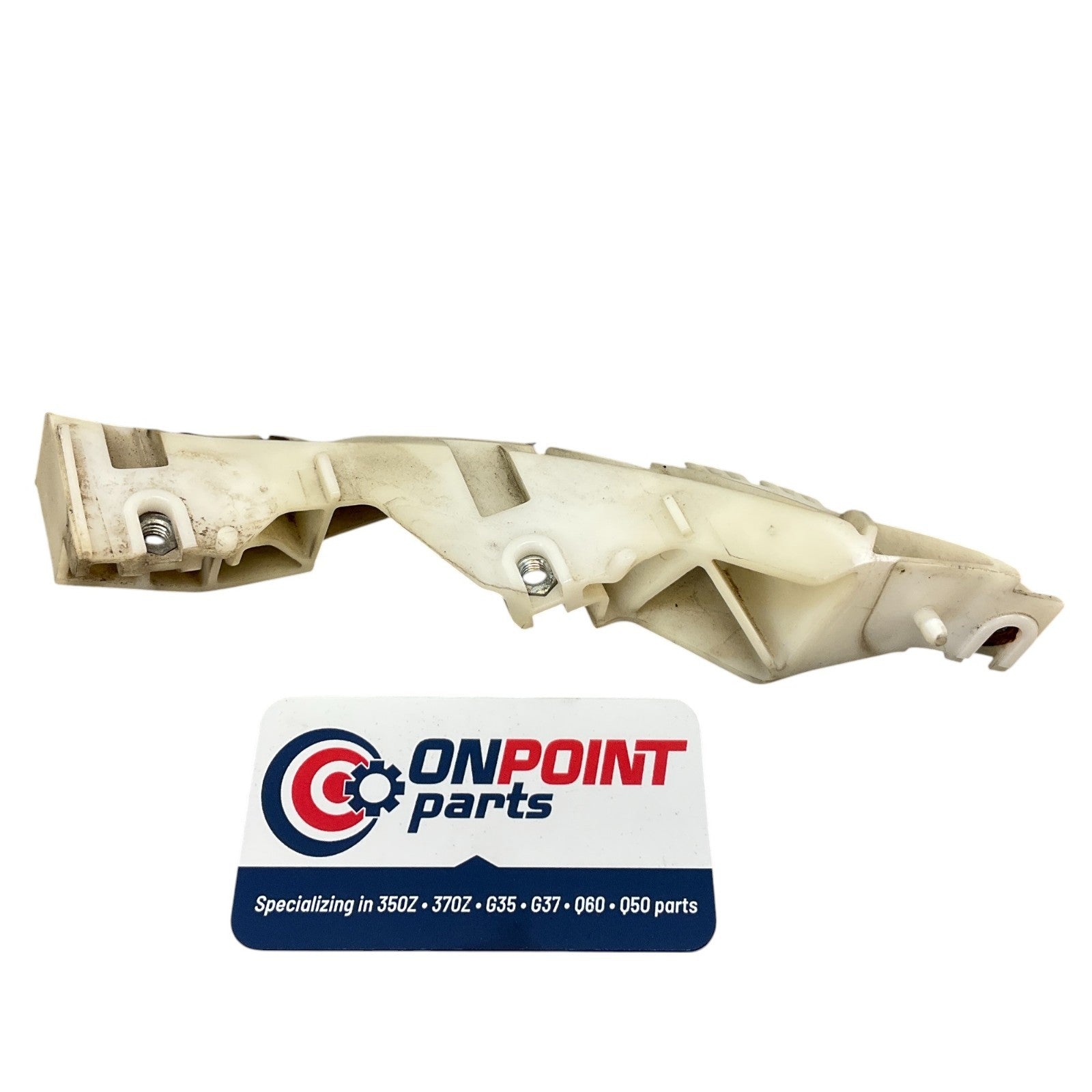 07-13 G35 G37 Front Driver Bumper Cover Stiffener Bracket 62059Jk000 Oem Fjg - On Point Parts Inc