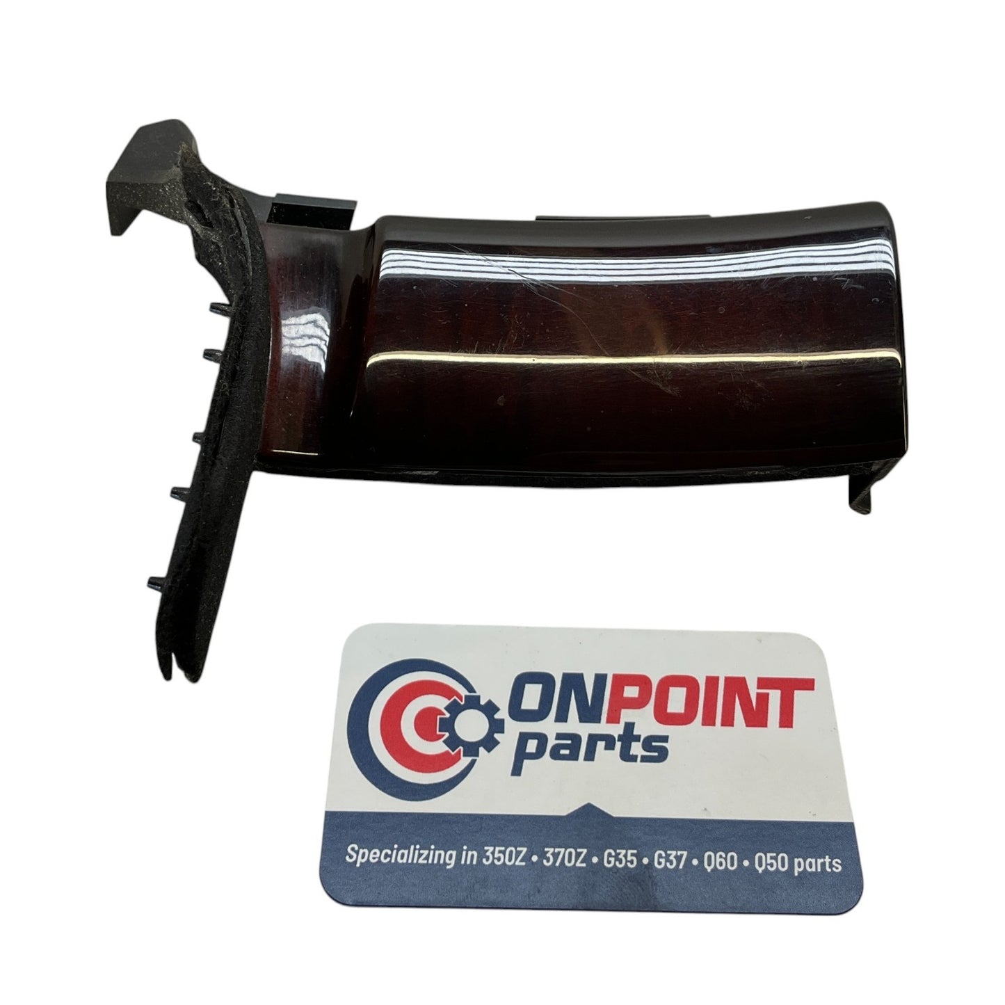 09-15 G37 Q60 Driver Dash Wood Grain Trim 684101Ng6A Oem Fjg - On Point Parts Inc