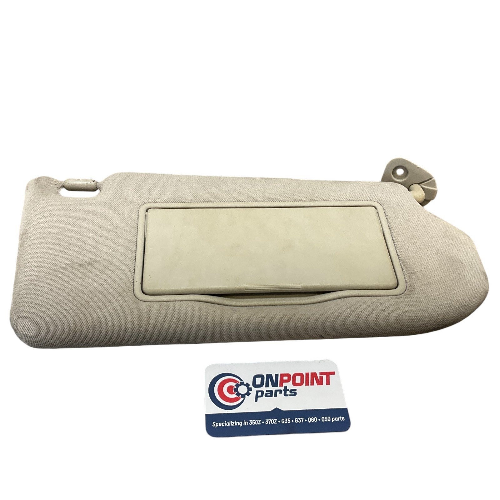 07-13 G35 G37 Passenger Sun Visor 96400Jk600 Oem Fjg - On Point Parts Inc