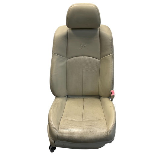 2012 Infiniti G37 Front Passenger Sedan Heated Power Leather Seat Oem Fjg - On Point Parts Inc