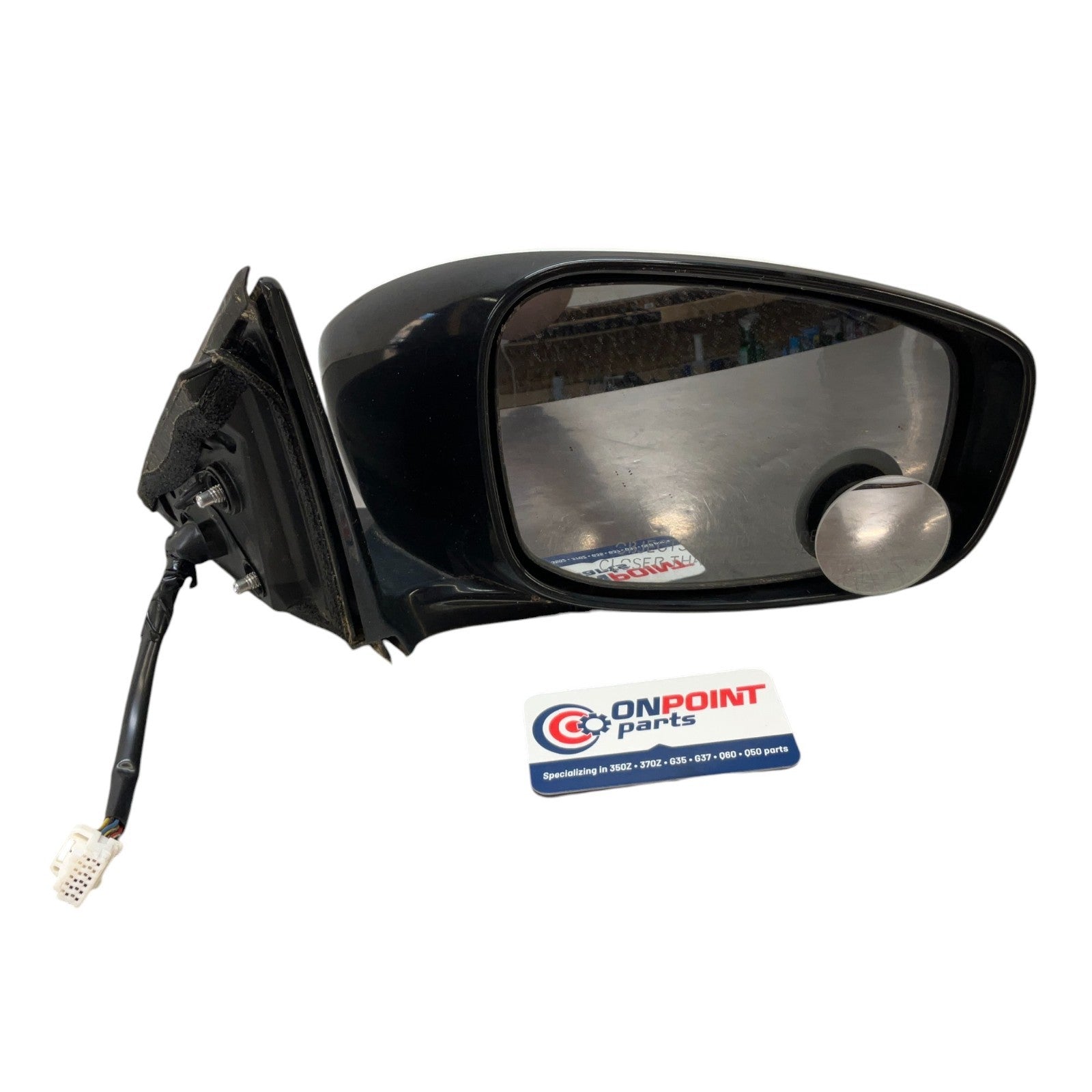 08-13 G35 G37 Front Passenger Heated Power Side View Mirror 963011Nc4A Oem Fjg - On Point Parts Inc
