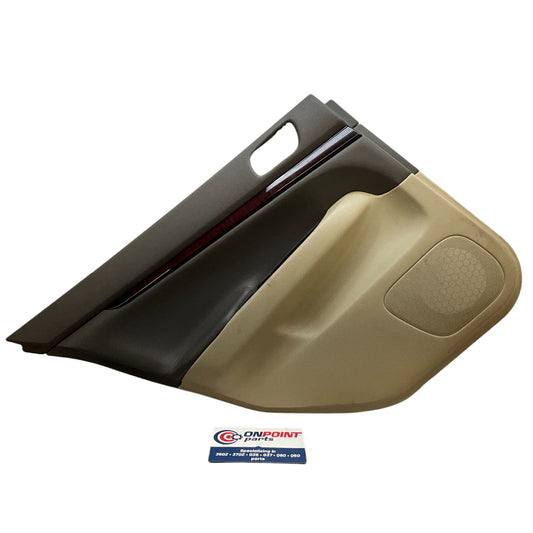 11-13 G37 Sedan Rear Driver Door Panel 82901Ju72D Oem Fjg - On Point Parts Inc