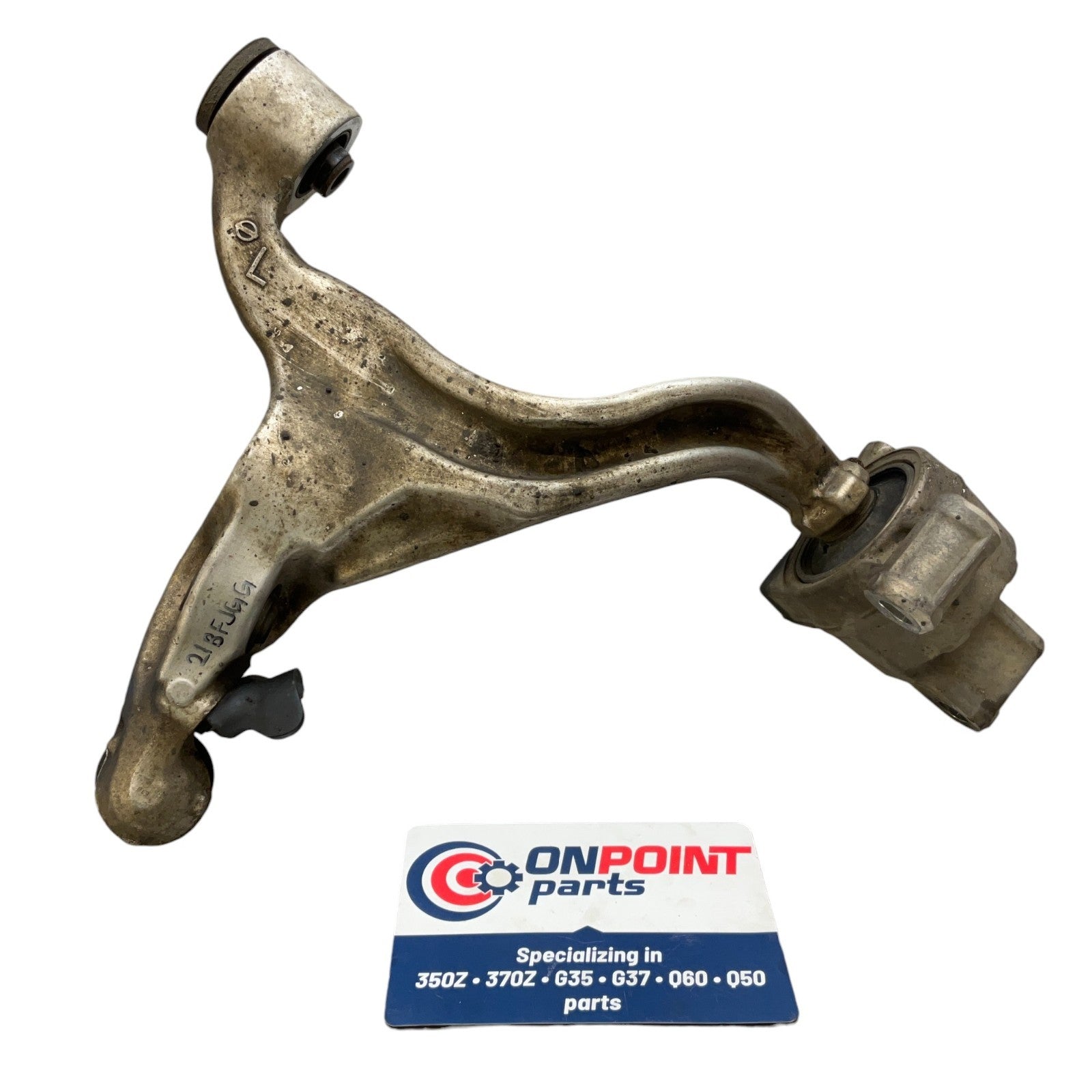 09-13 G37 Sedan Front Driver Lower Control Arm Awd 545011Na3A Oem Fjg - On Point Parts Inc