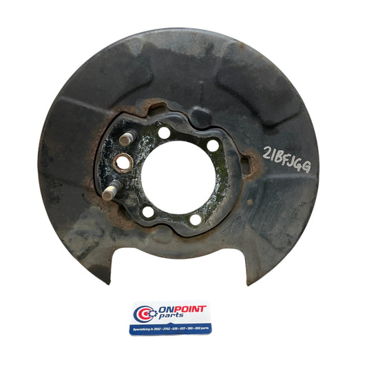 04-13 G35 G37 05-20 350Z 370Z Rear Driver Brake Dust Shield 44030Eg010 Oem Fjg - On Point Parts Inc
