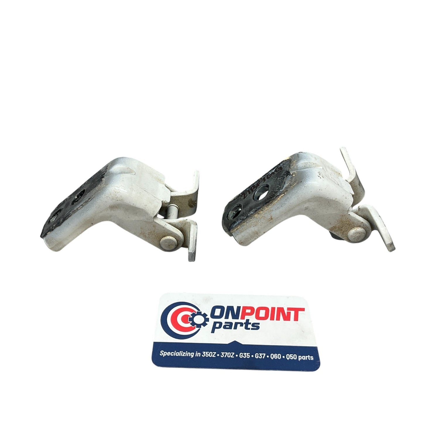 07-13 G35 G37 Sedan Front Driver Door Hinges 80401Jk00A Oem Fjg - On Point Parts Inc