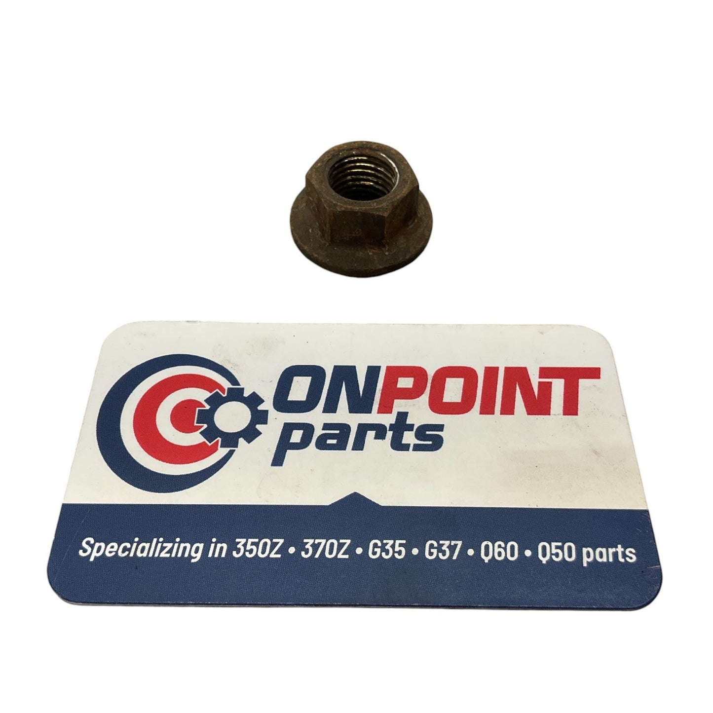 06-20 G37 Q50 Q60 350Z 370Z Engine Cradle Mount Nut 552692Y00A Oem Fjg - On Point Parts Inc