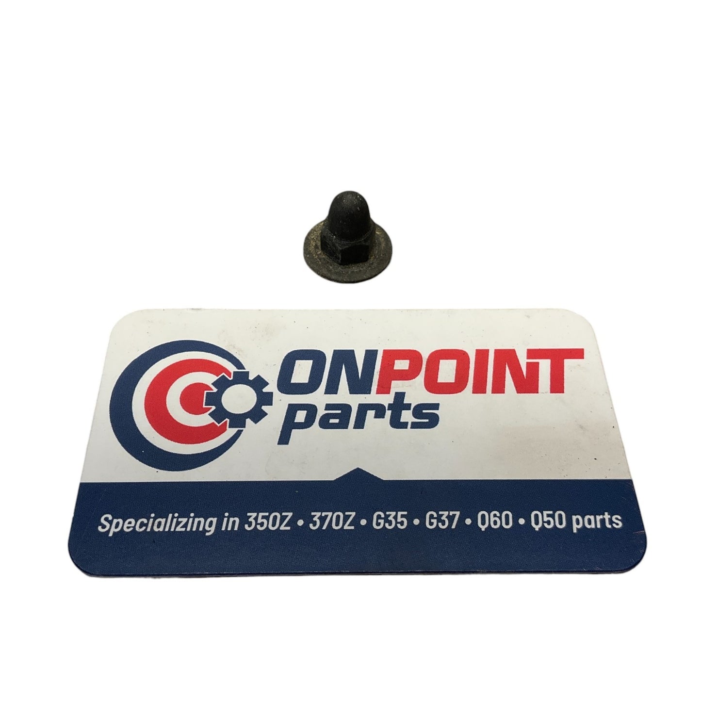 03-20 G37 Q50 Q60 350Z 370Z Engine Cover Trim Nut 143724M50A Oem Fjg - On Point Parts Inc