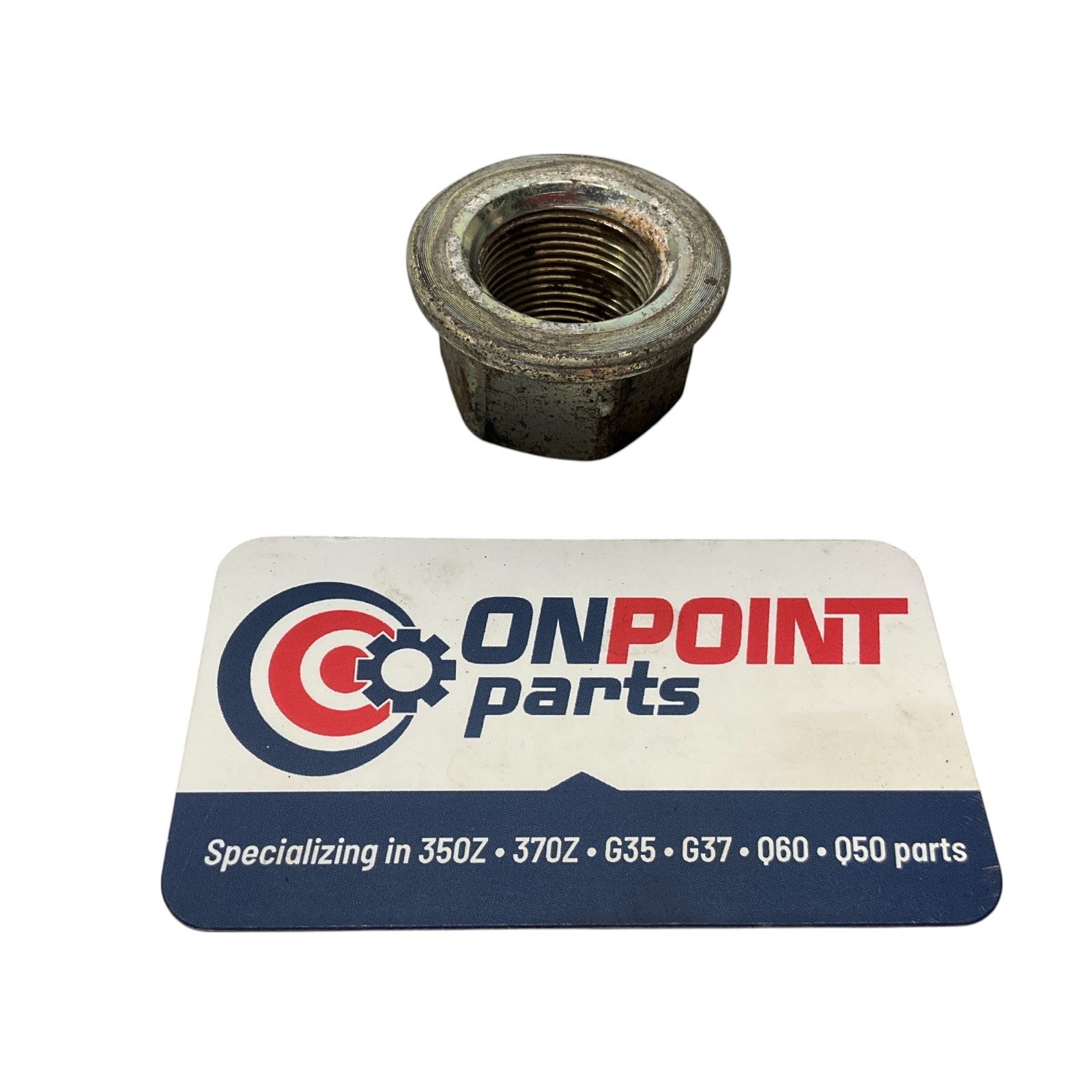09-15 G37 Q60 370Z Axle To Bearing Nut 402621CA0A Oem Fjg - On Point Parts Inc
