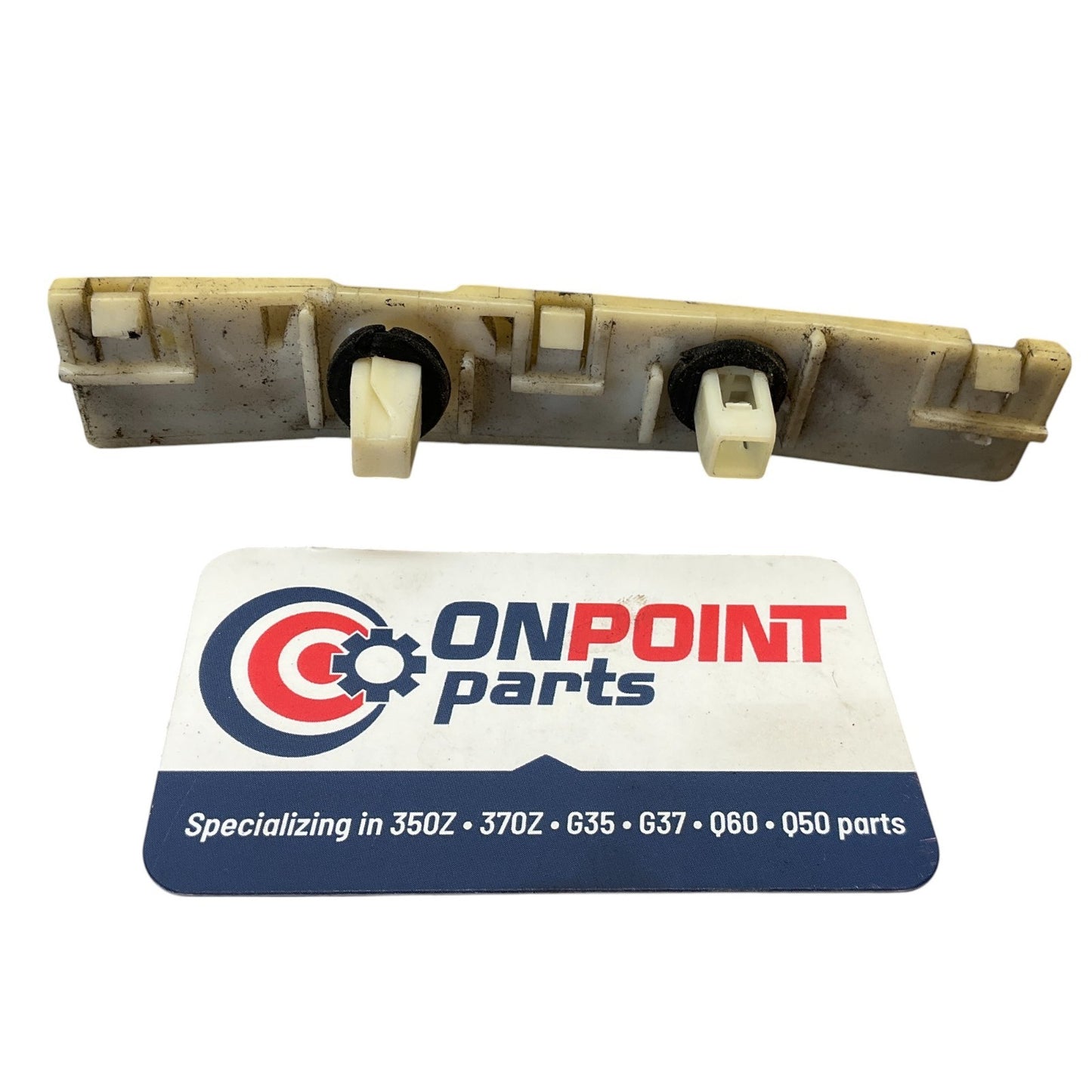 07-13 G35 G37 Rear Passenger Bumper Cover Retainer Bracket 85224Jk00A Oem Fjg - On Point Parts Inc