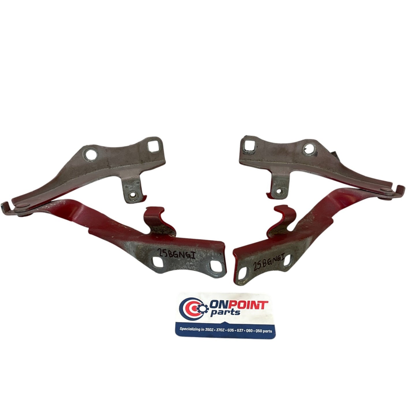 03-07 G35 Coupe Hood Hinges 65401Al500 Oem Gng - On Point Parts Inc