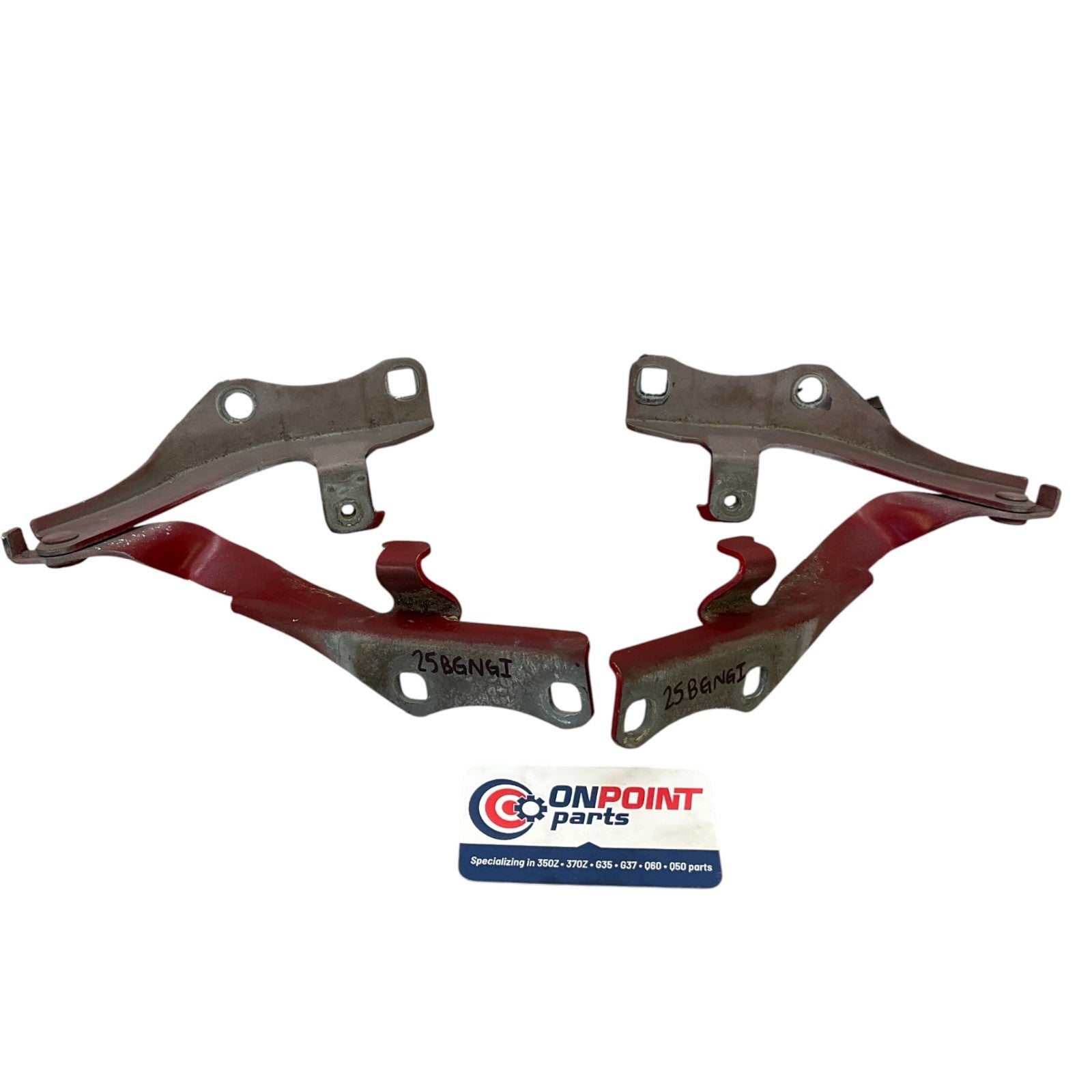 03-07 G35 Coupe Hood Hinges 65401Al500 Oem Gng - On Point Parts Inc