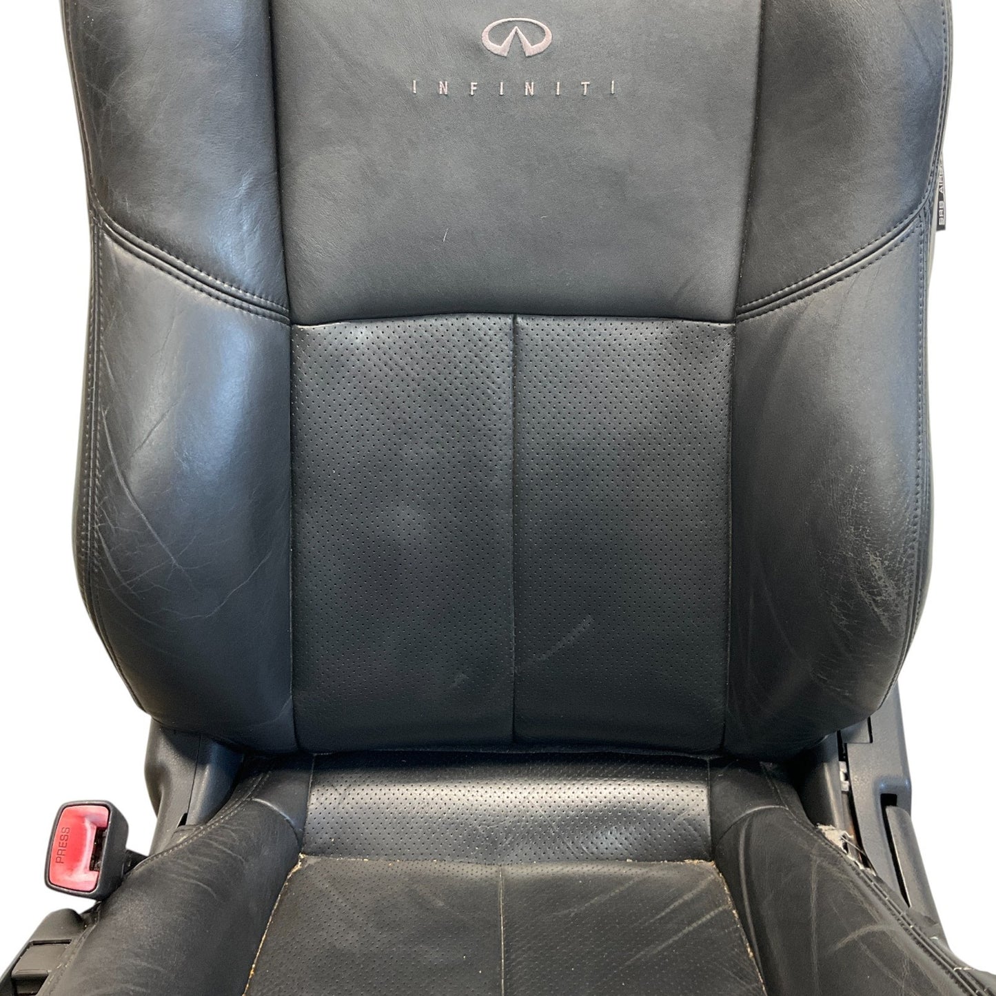 03-05 G35 Front Driver Coupe Heated Power Leather Seat Oem Gng - On Point Parts Inc