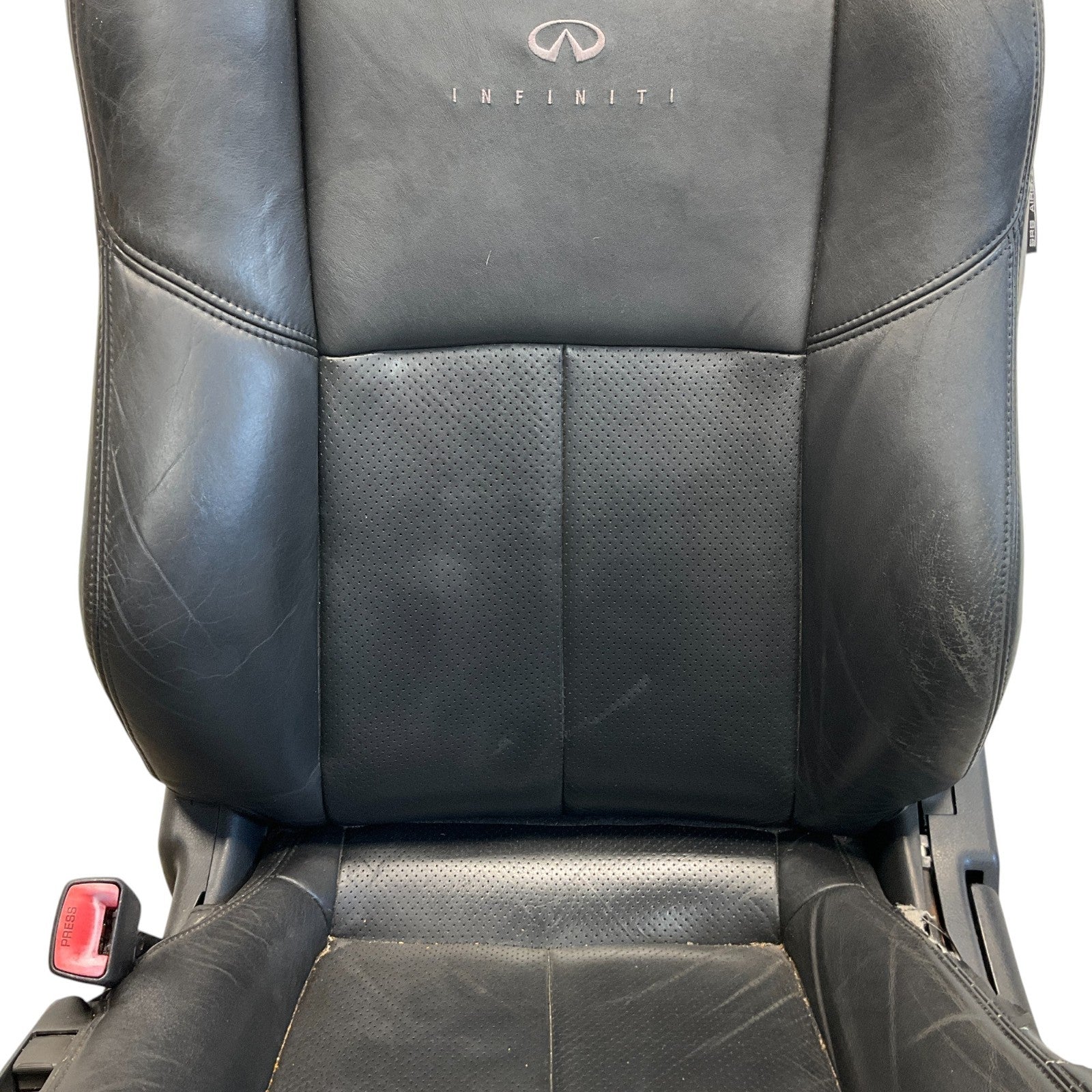 03-05 G35 Front Driver Coupe Heated Power Leather Seat Oem Gng - On Point Parts Inc