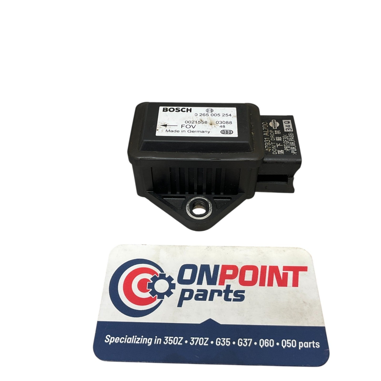 03-07 G35 350Z Yaw Rate Stability Sensor 47931Al700 Oem Gng - On Point Parts Inc