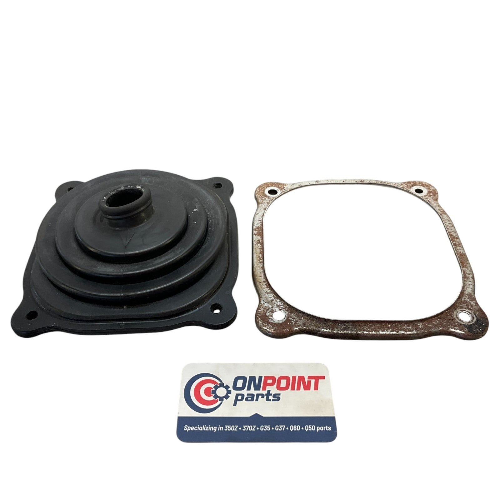 03-07 G35 350Z Manual Rubber Shifter Boot Insulator Oem Gng - On Point Parts Inc