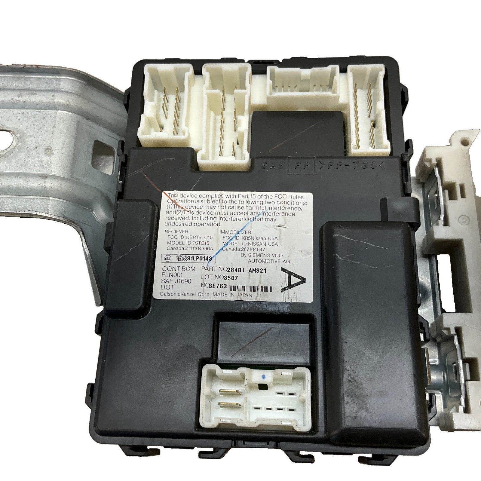 03-04 G35 Bcm Body Control Module Manual Fuse Panel 284B1Am821 Oem Gng - On Point Parts Inc