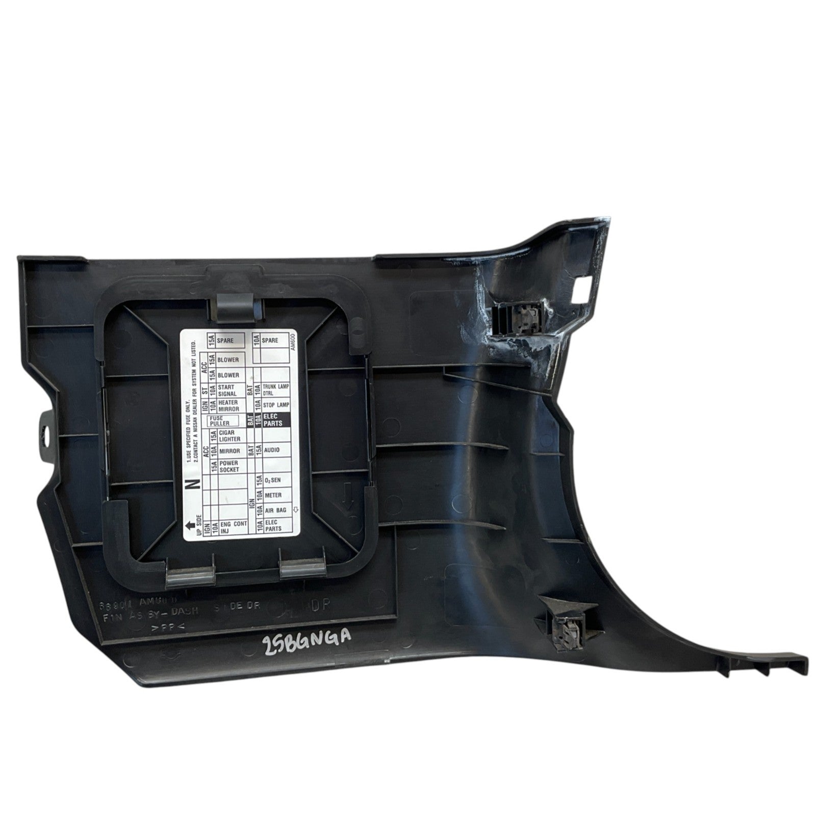 03-05 G35 Coupe Front Driver Lower Kick Fuse Panel Trim 66901Am601 Oem Gng - On Point Parts Inc