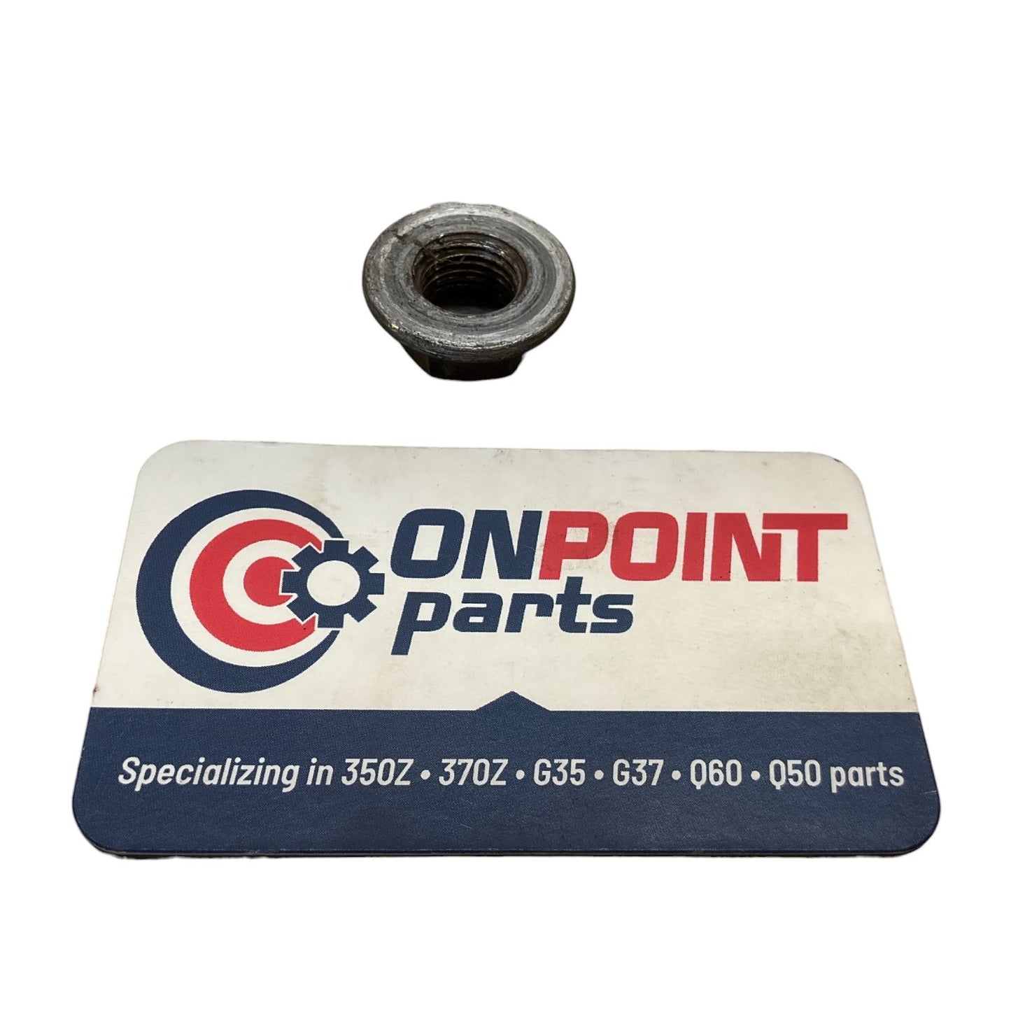 03-07 G35 350Z Front Sway Bar Link To Control Arm Nut 545888H305 Oem Gng - On Point Parts Inc