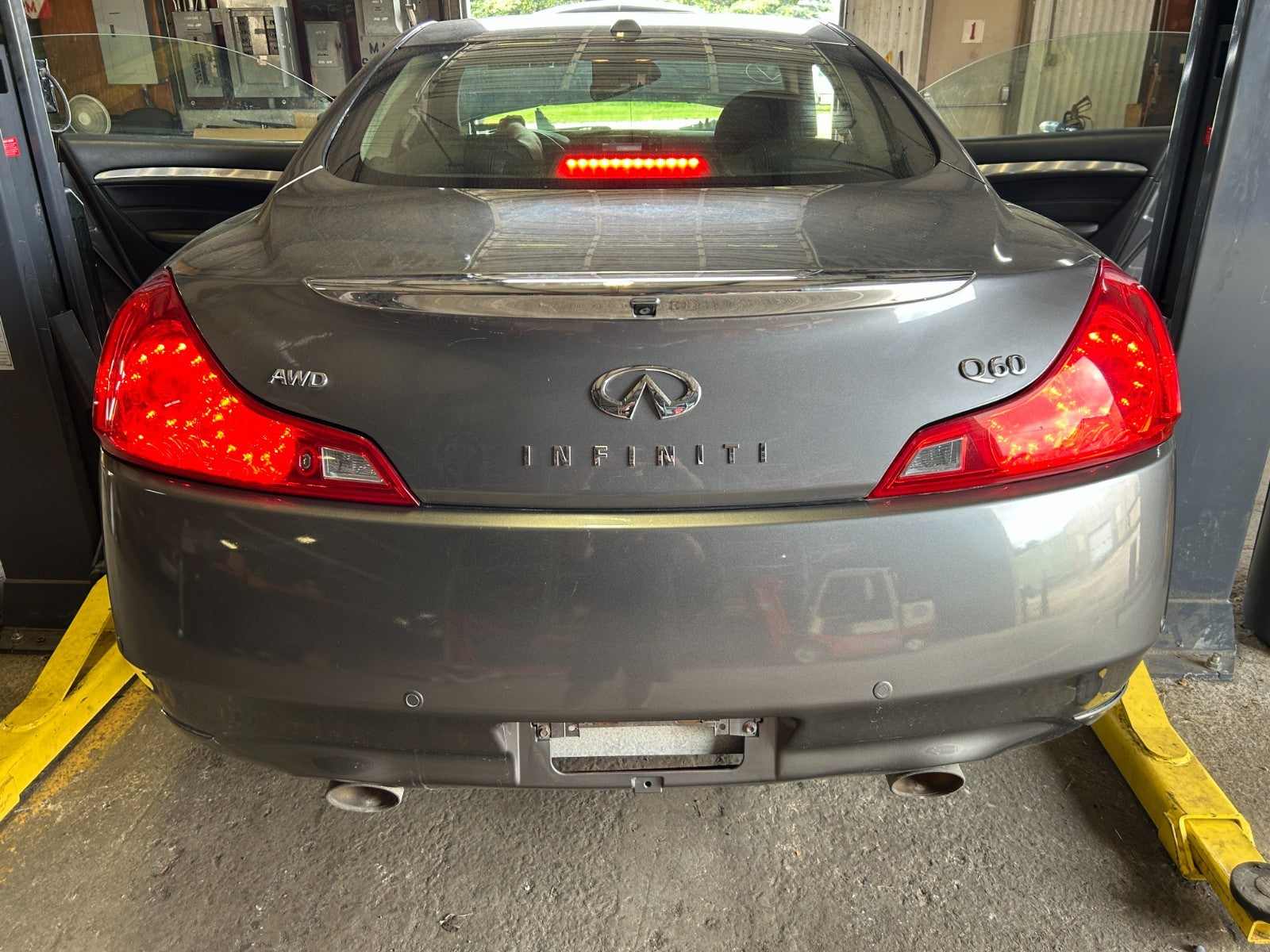 08-15 G37 Q60 Coupe Rear Passenger Tail Light Assembly 26550JL00B Oem Htg - On Point Parts Inc