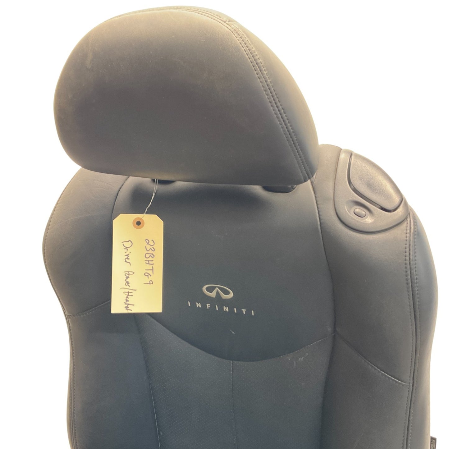 09-15 G37 Q60 Front Driver Coupe Heated Power Leather Seat 873501NV1A Oem Htg - On Point Parts Inc