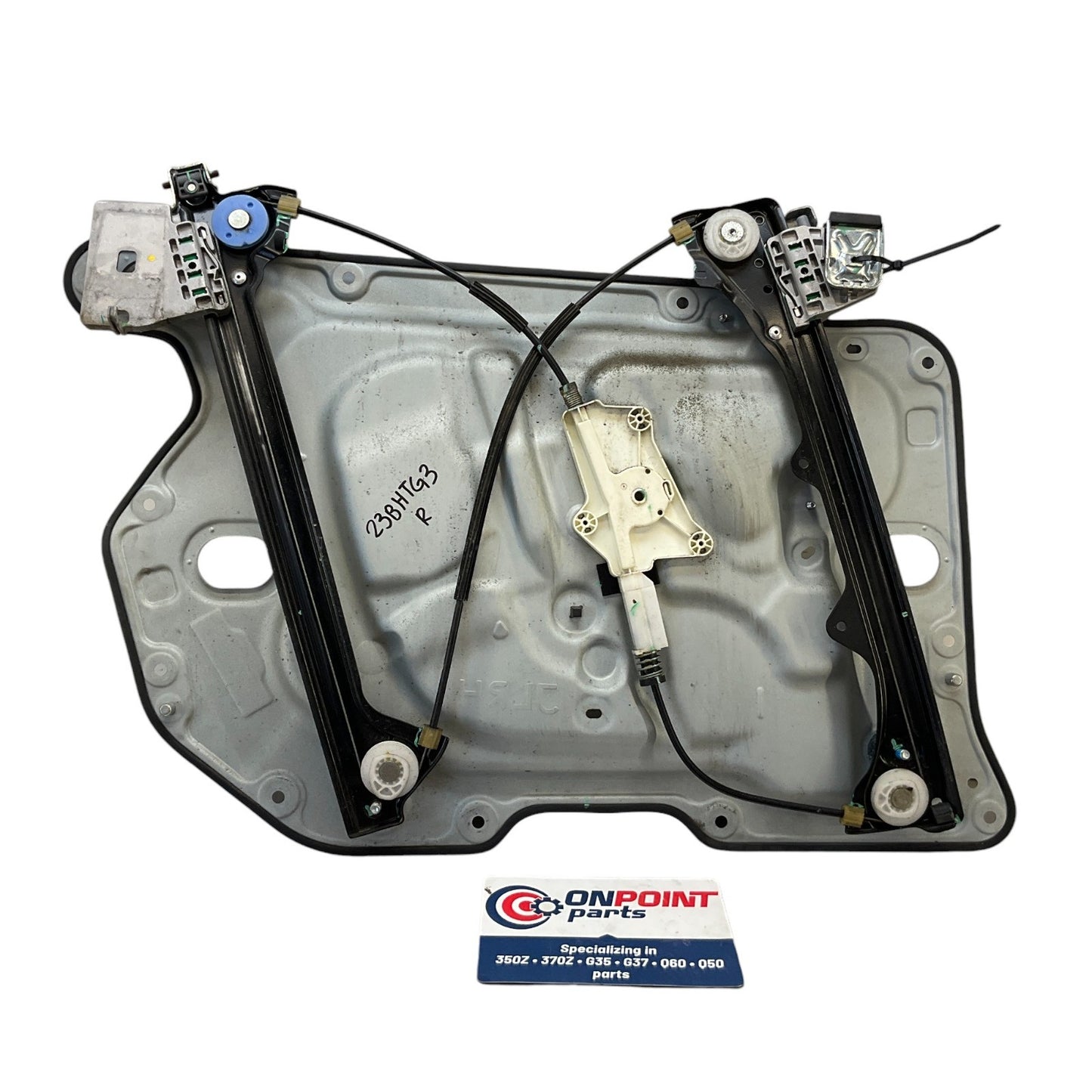 08-15 G37 Q60 Coupe Passenger Window Regulator Door Panel 80720JL00A Oem Htg - On Point Parts Inc