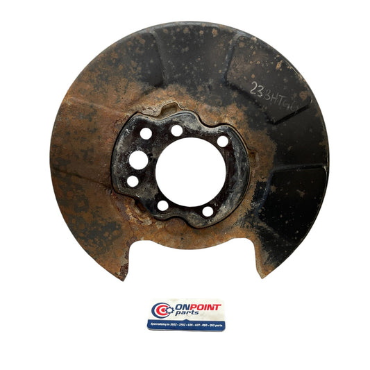 07-15 G35 G37 Q60 Rear Driver Brake Dust Shield 44030JK06A Oem Htg - On Point Parts Inc