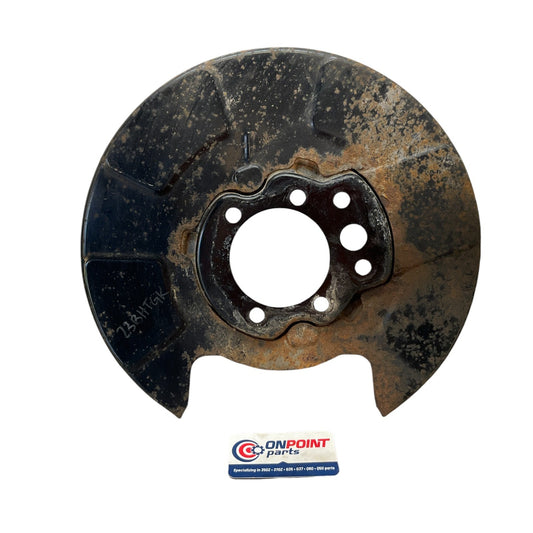 07-15 G35 G37 Q60 Rear Passenger Brake Dust Shield 44020JK06A Oem Htg - On Point Parts Inc