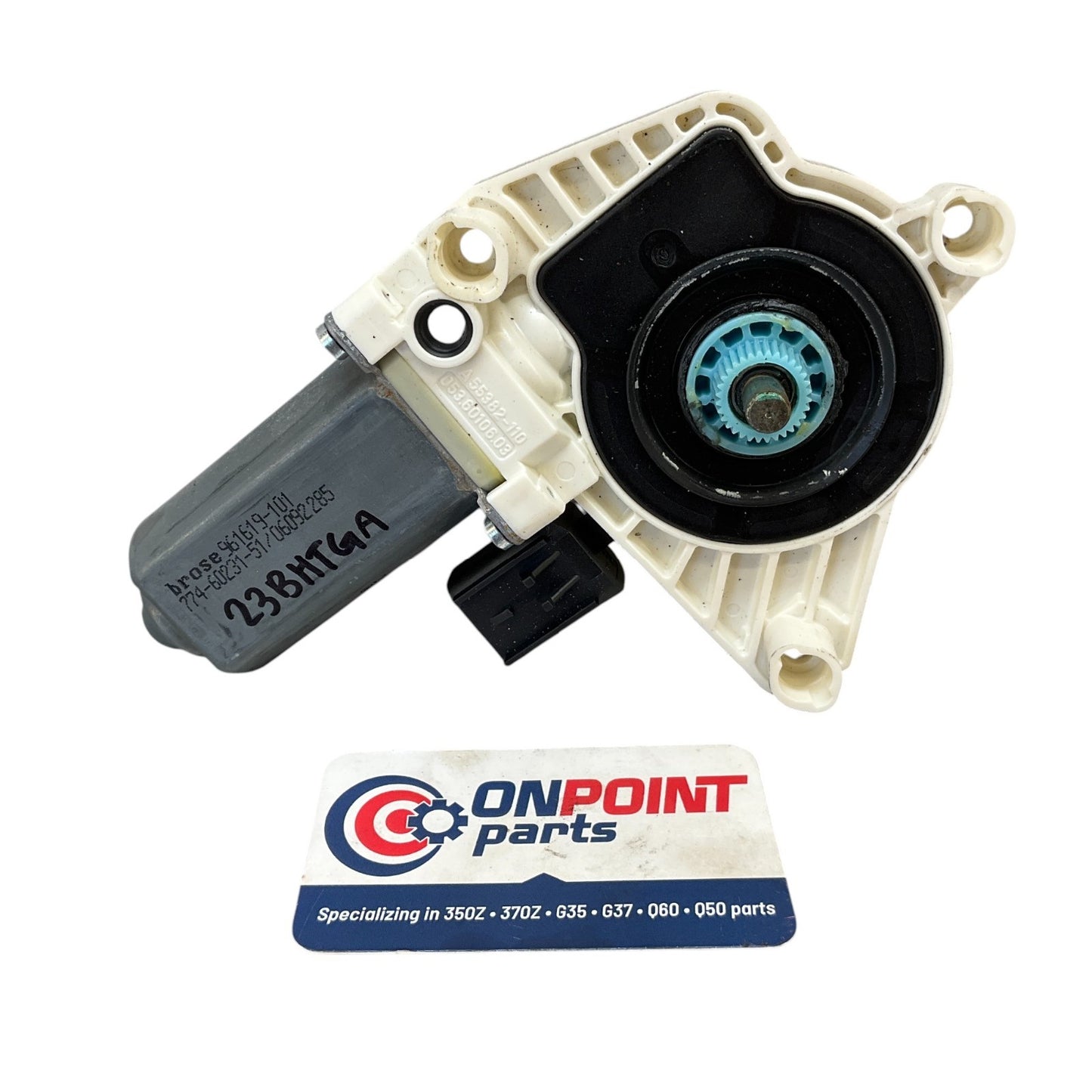 08-22 G37 Q60 370Z Front Driver Window Regulator Motor 80731Jl00A Oem Htg - On Point Parts Inc