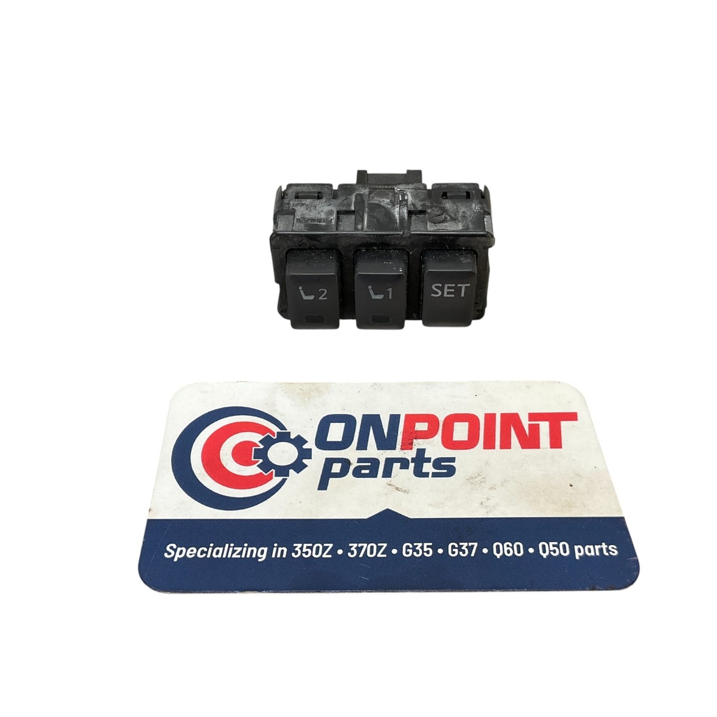 12-15 G37 Q60 Seat Memory Switch 25491Eg00B Oem Htg - On Point Parts Inc