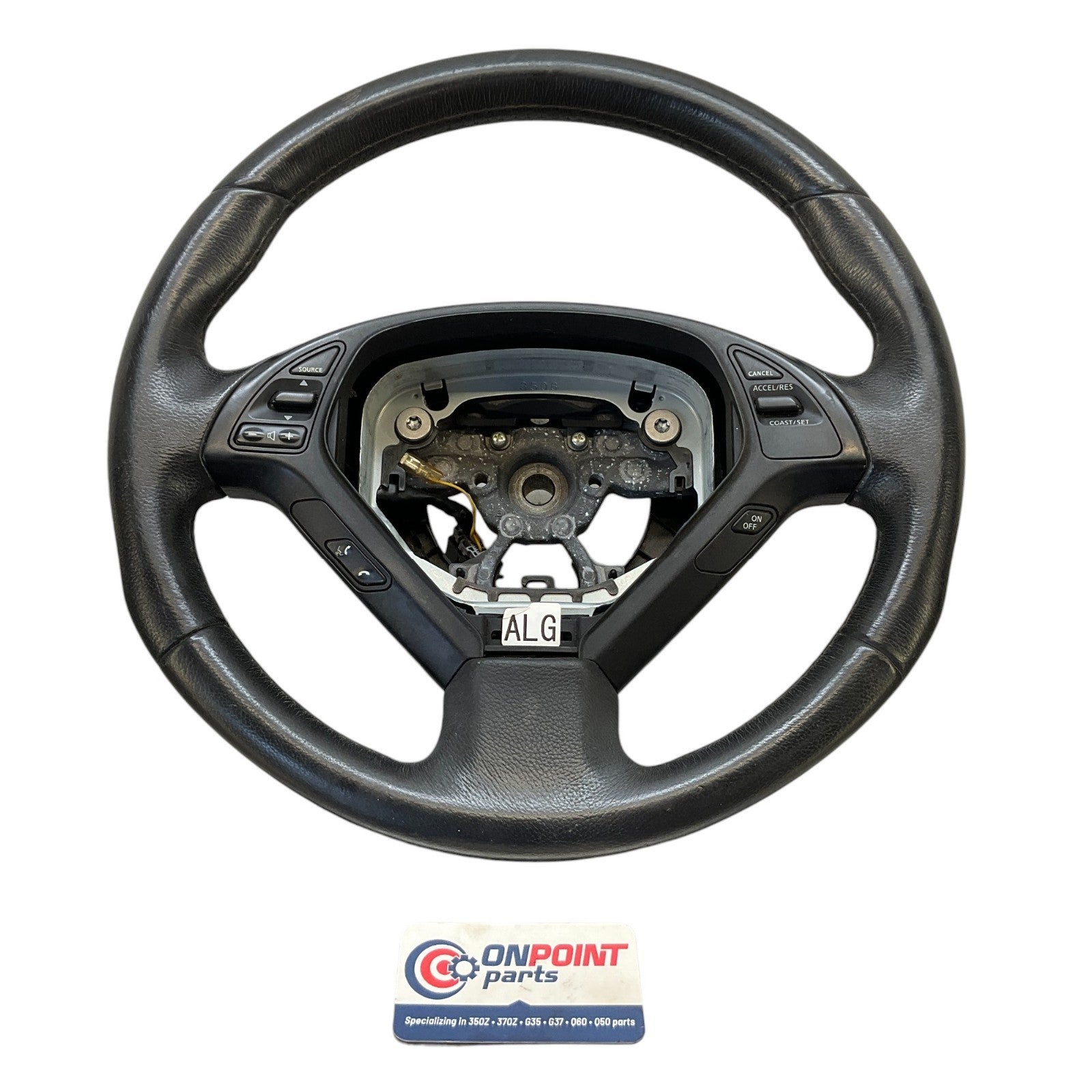 07-15 G35 G37 Q60 Steering Wheel Radio Cruise Controls 484301Nm5A Oem Htg - On Point Parts Inc