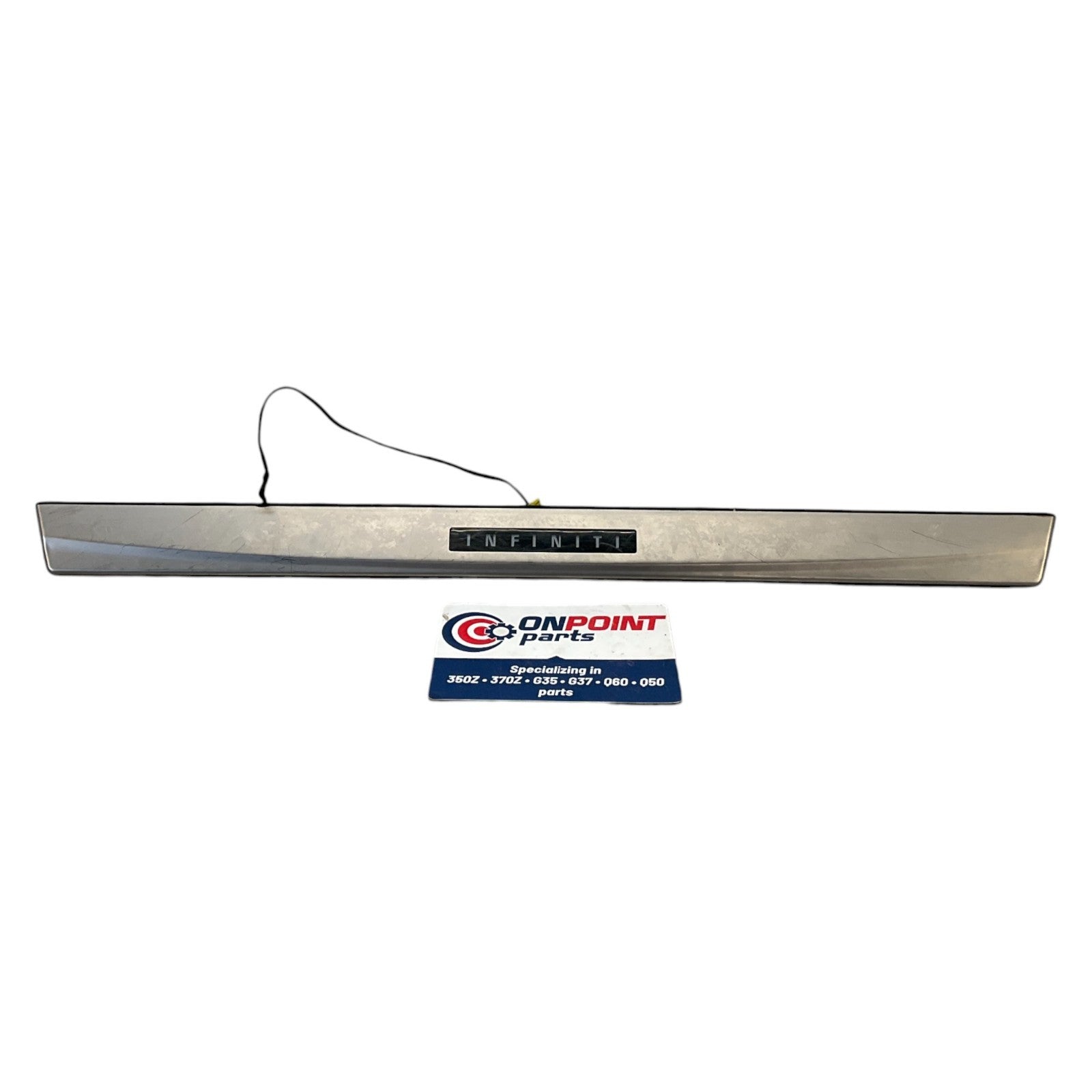 08-15 G37 Q60 Coupe Passenger Coupe Door Light Kick Plate 769B0Jl30A Oem Htg - On Point Parts Inc