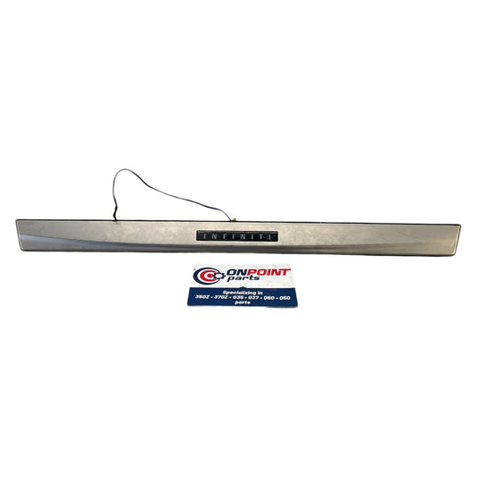 08-15 G37 Q60 Coupe Passenger Coupe Door Light Kick Plate 769B0Jl30A Oem Htg - On Point Parts Inc