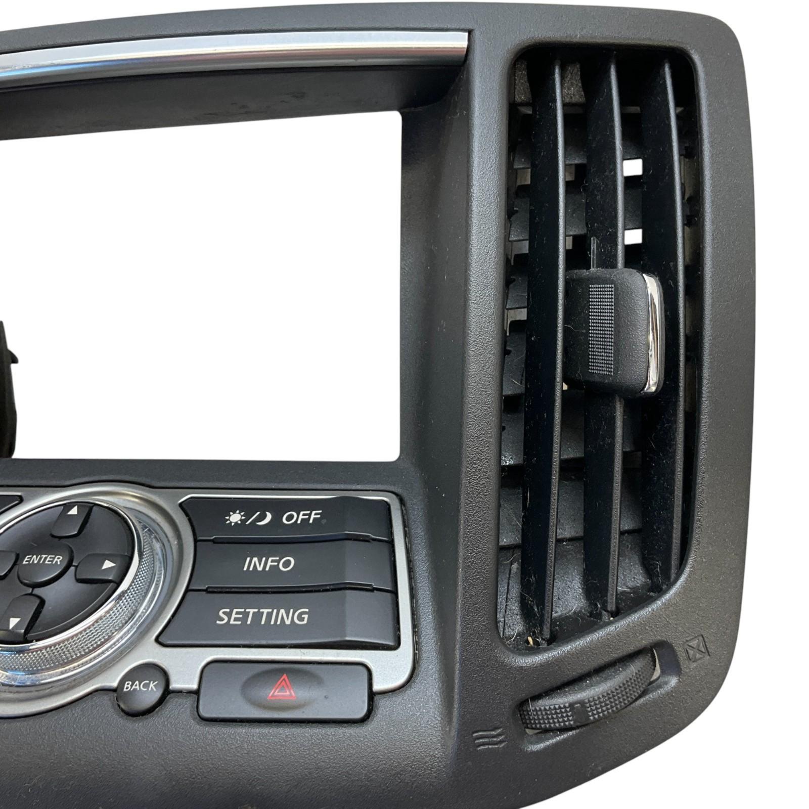 08-15 G37 Q60 Coupe Center Dash Media Screen Bezel Trim 68270Jk00A Oem Htg - On Point Parts Inc