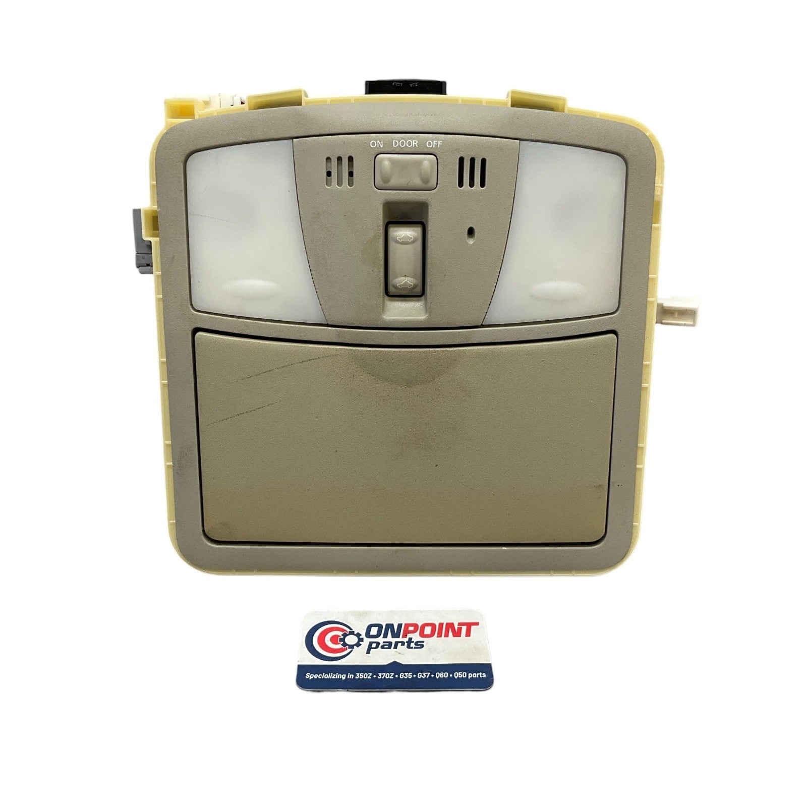 12-15 G37 Q60 Coupe Front Center Overhead Console 264303Lz5A Oem Htg - On Point Parts Inc