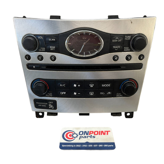 09-15 G37 Q60 Coupe Front Radio Stereo Controls 253911Bu8A Oem Htg - On Point Parts Inc