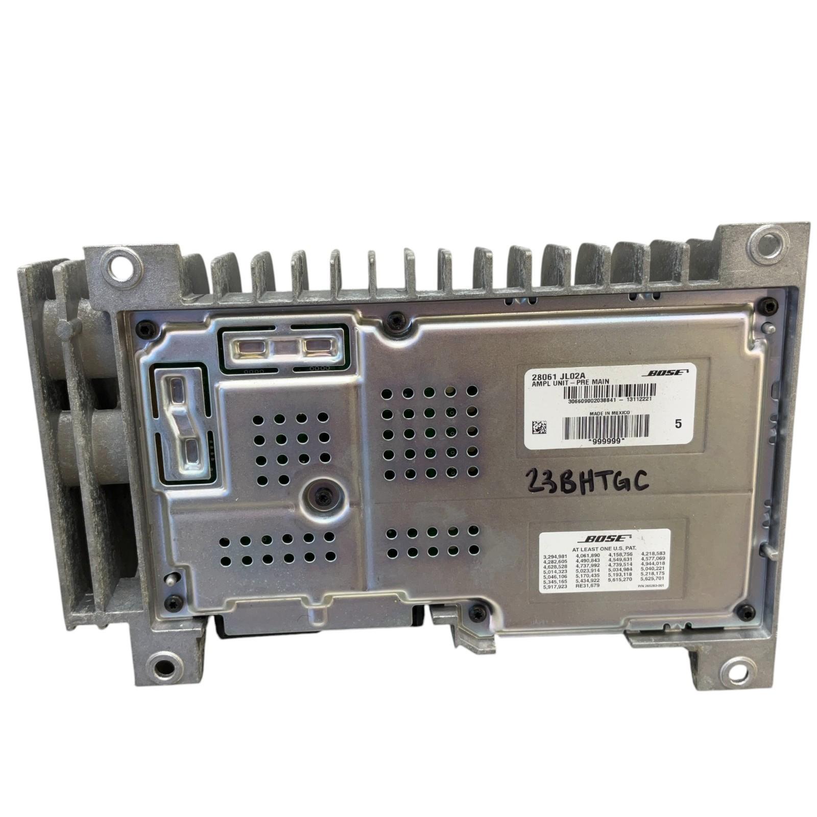 08-15 G37 Q60 Coupe Bose Stereo Radio Amplifier Module 28061Jl02A Oem Htg - On Point Parts Inc