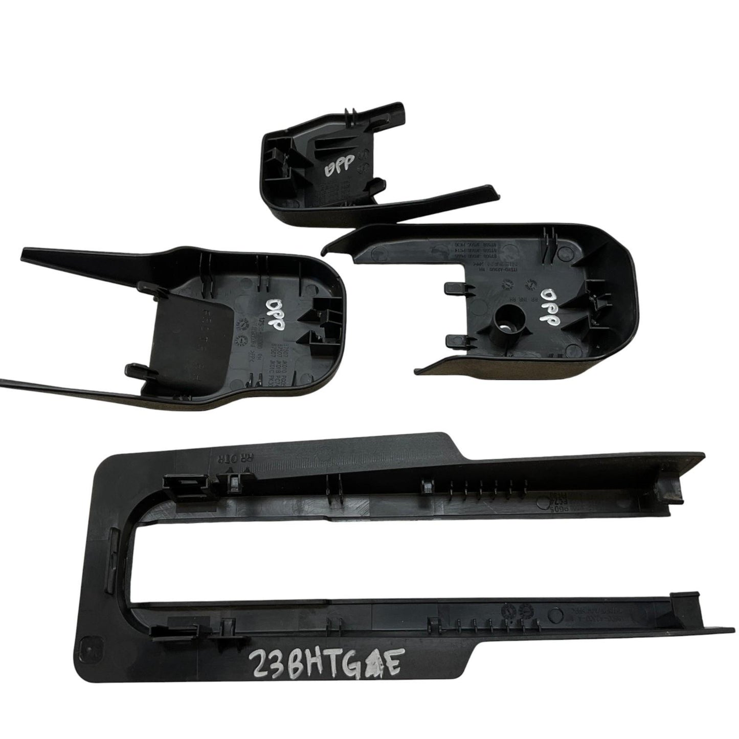 2014 Coupe Front Passenger Seat Track Trim Cover Oem Htg - On Point Parts Inc