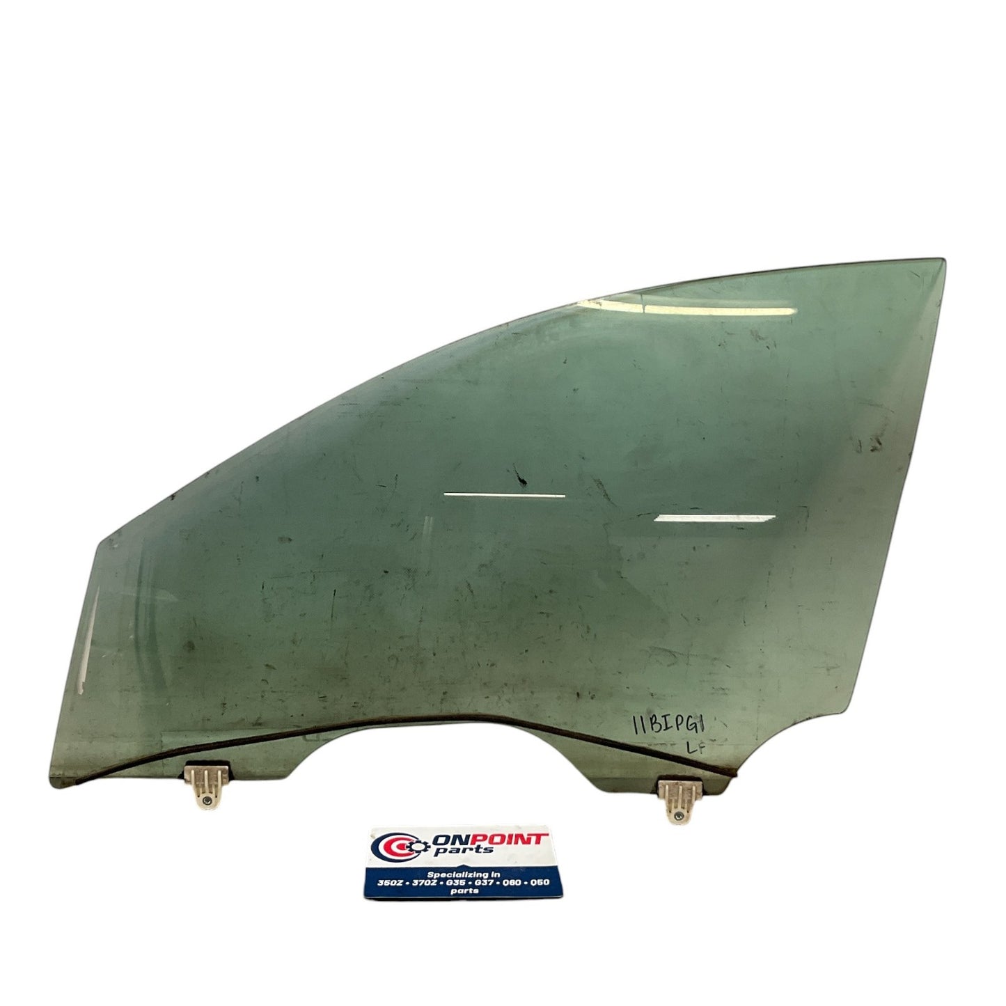 07-11 Infiniti G35 G37 Front Driver Sedan Window Glass 80301JU40A OEM IPG - On Point Parts Inc