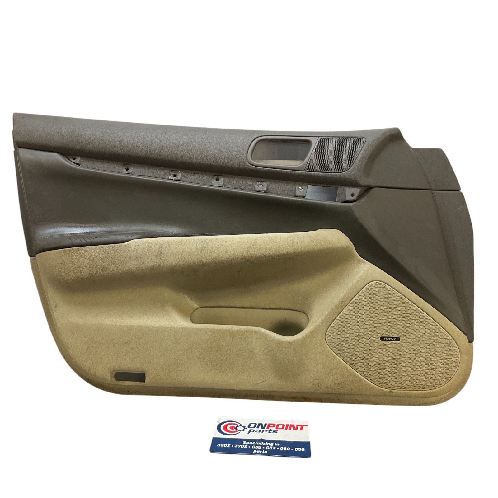 08-10 Infiniti G35 G37 Sedan Front Driver Door Panel 809011NC5A OEM IPG - On Point Parts Inc