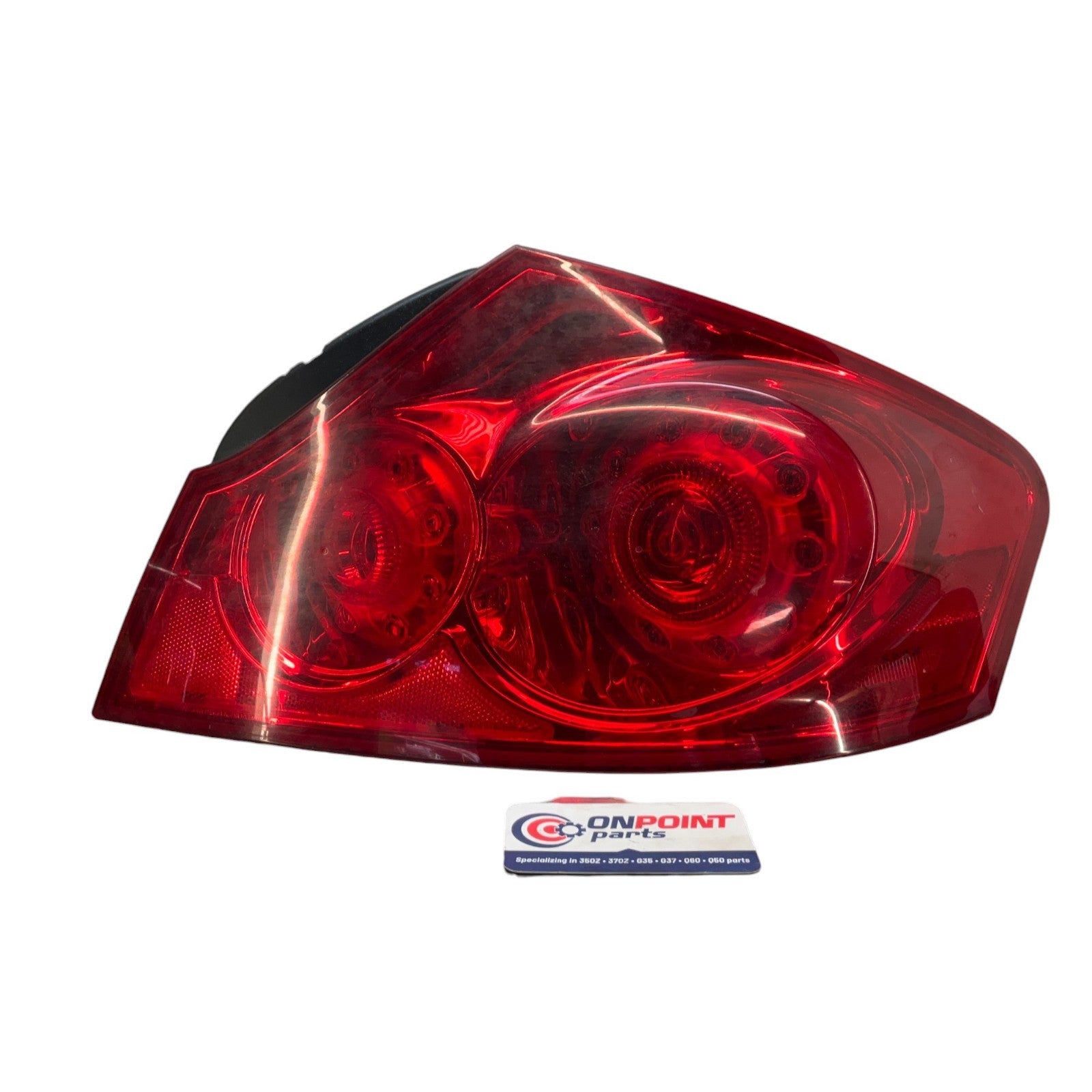 08-13 Infiniti G35 G37 Sedan Passenger Tail Light Assembly 26550JK60B OEM IPG - On Point Parts Inc