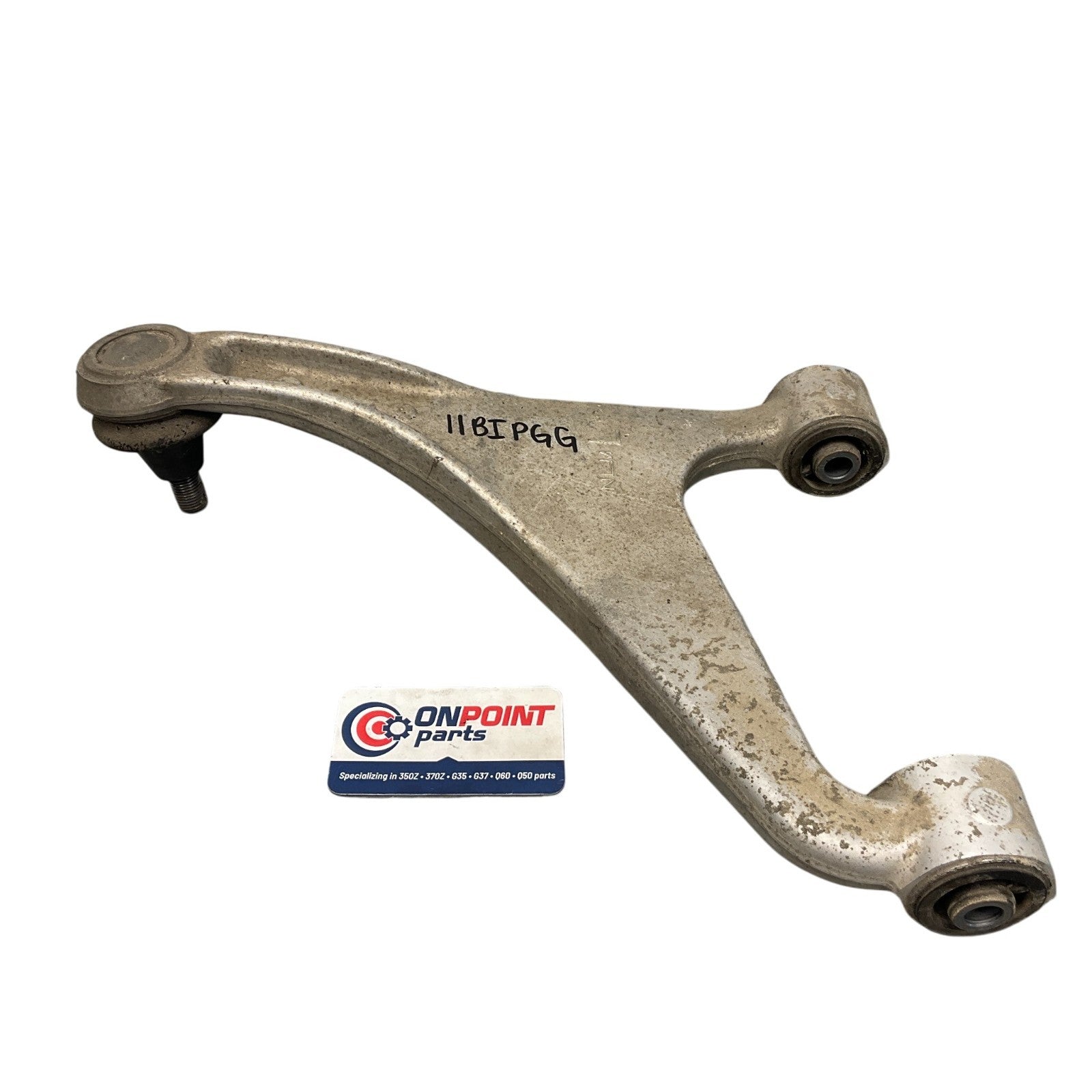 09-21 Nissan 370Z G35 G37 Sedan Rear Driver Upper Control Arm 55502JK02A OEM IPG - On Point Parts Inc