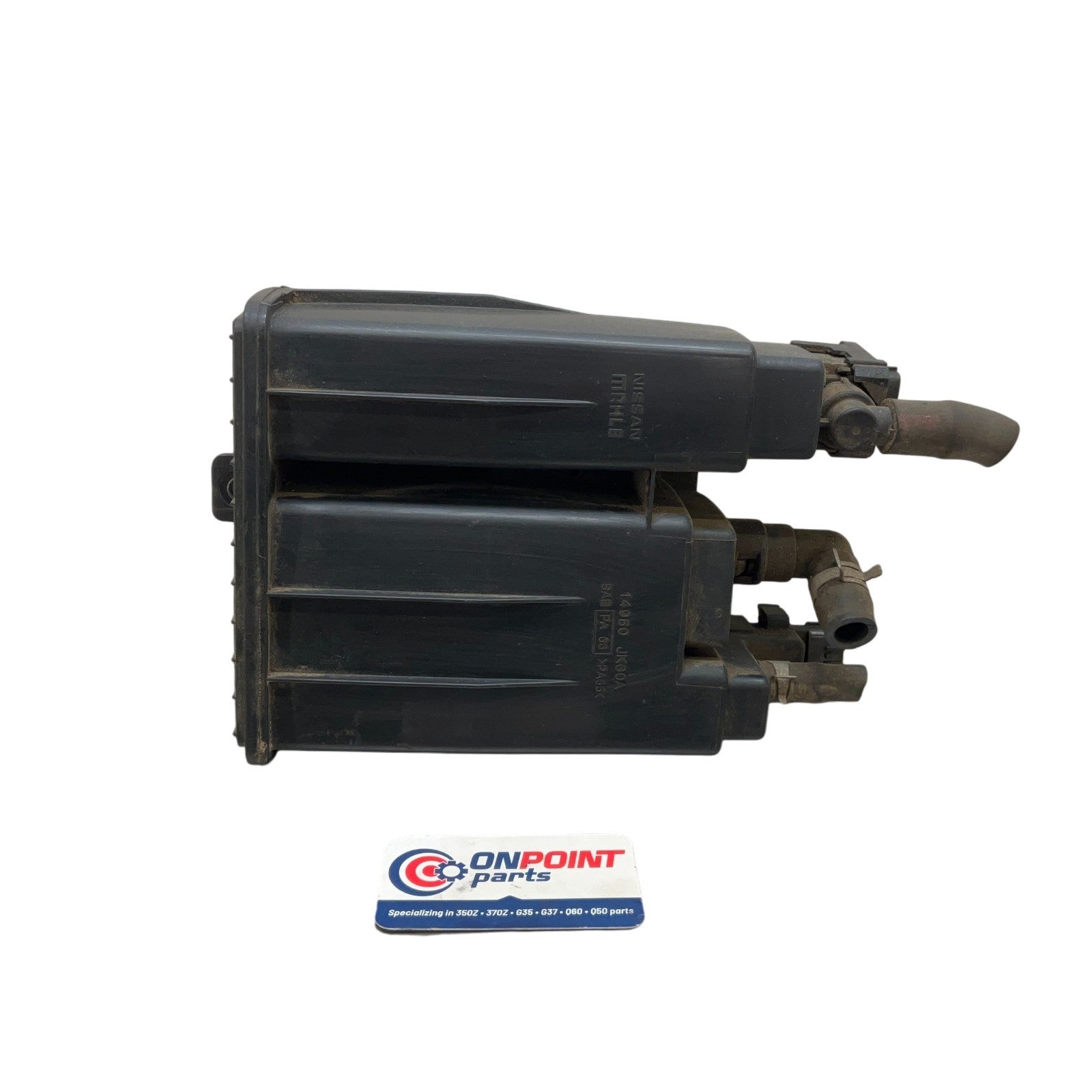 07-12 Infiniti G35 G37 Rear Fuel Vapor Charcoal Evap Canister 14950JK60D OEM IPG - On Point Parts Inc