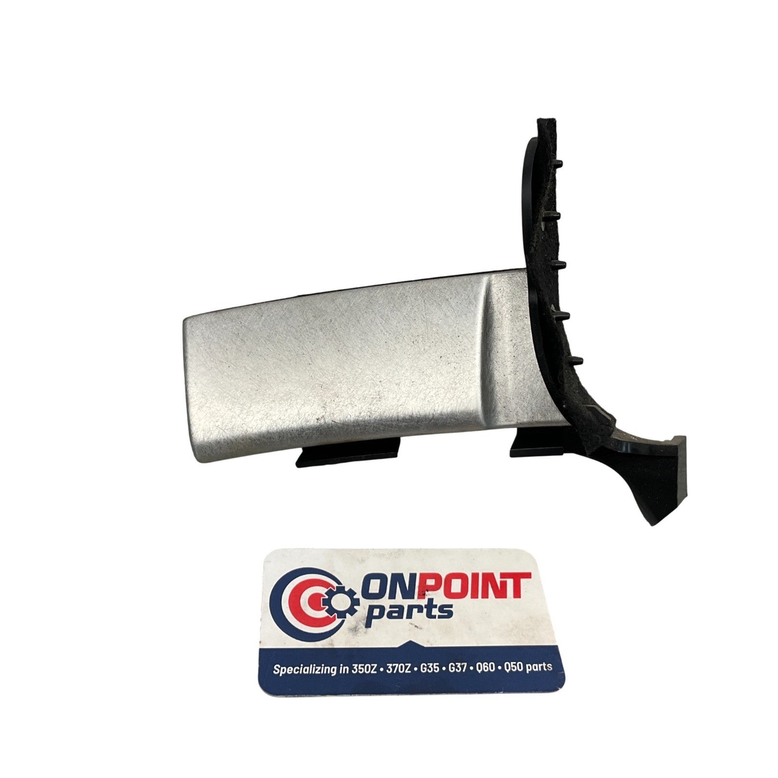 08-10 Infiniti G35 G37 Front Driver Dash Metal Trim 68410JL60A OEM IPG - On Point Parts Inc