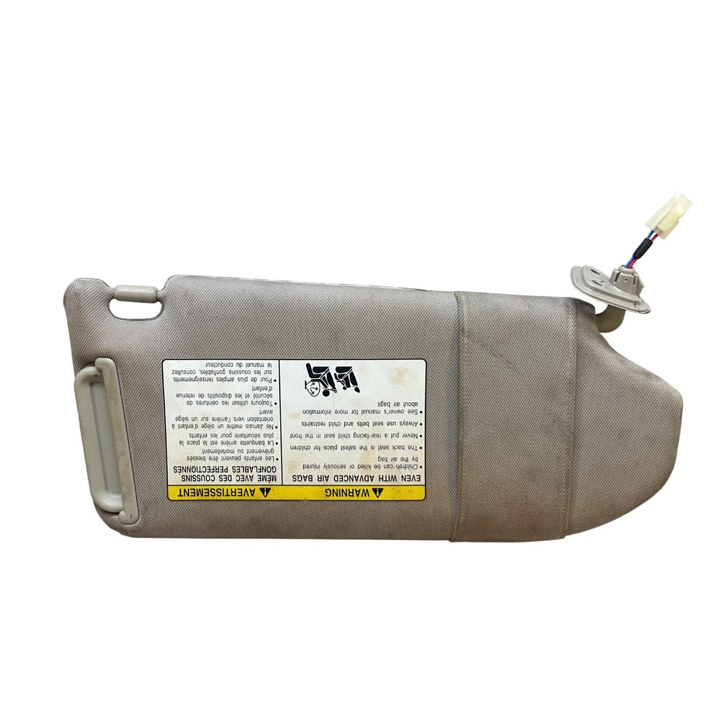 08-15 Infiniti G35 G37 Q40 Front Driver Sun Visor 964011NC0A OEM IPG - On Point Parts Inc